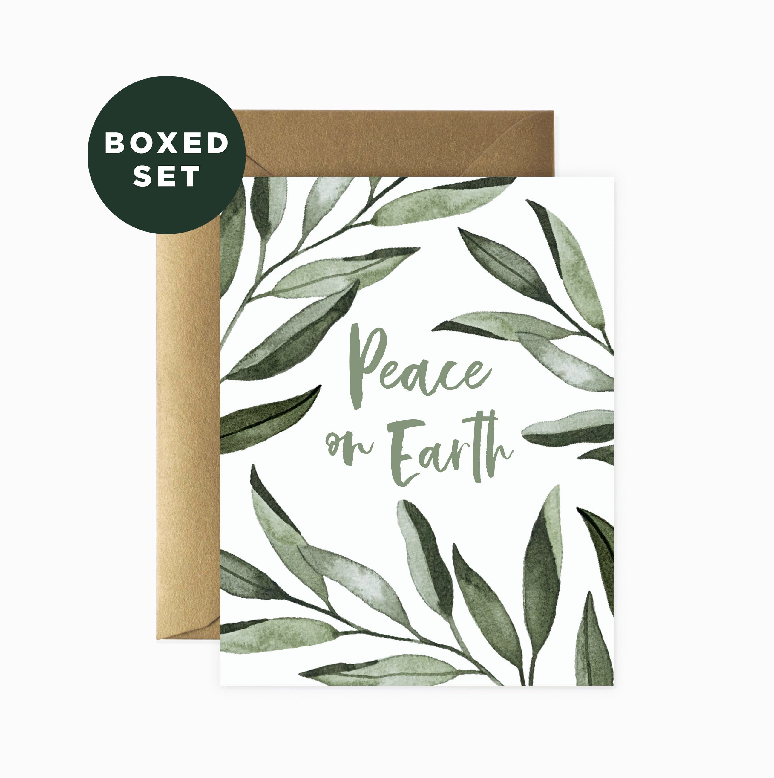 Peace on Earth Greeting Card | Boxed Set of 6