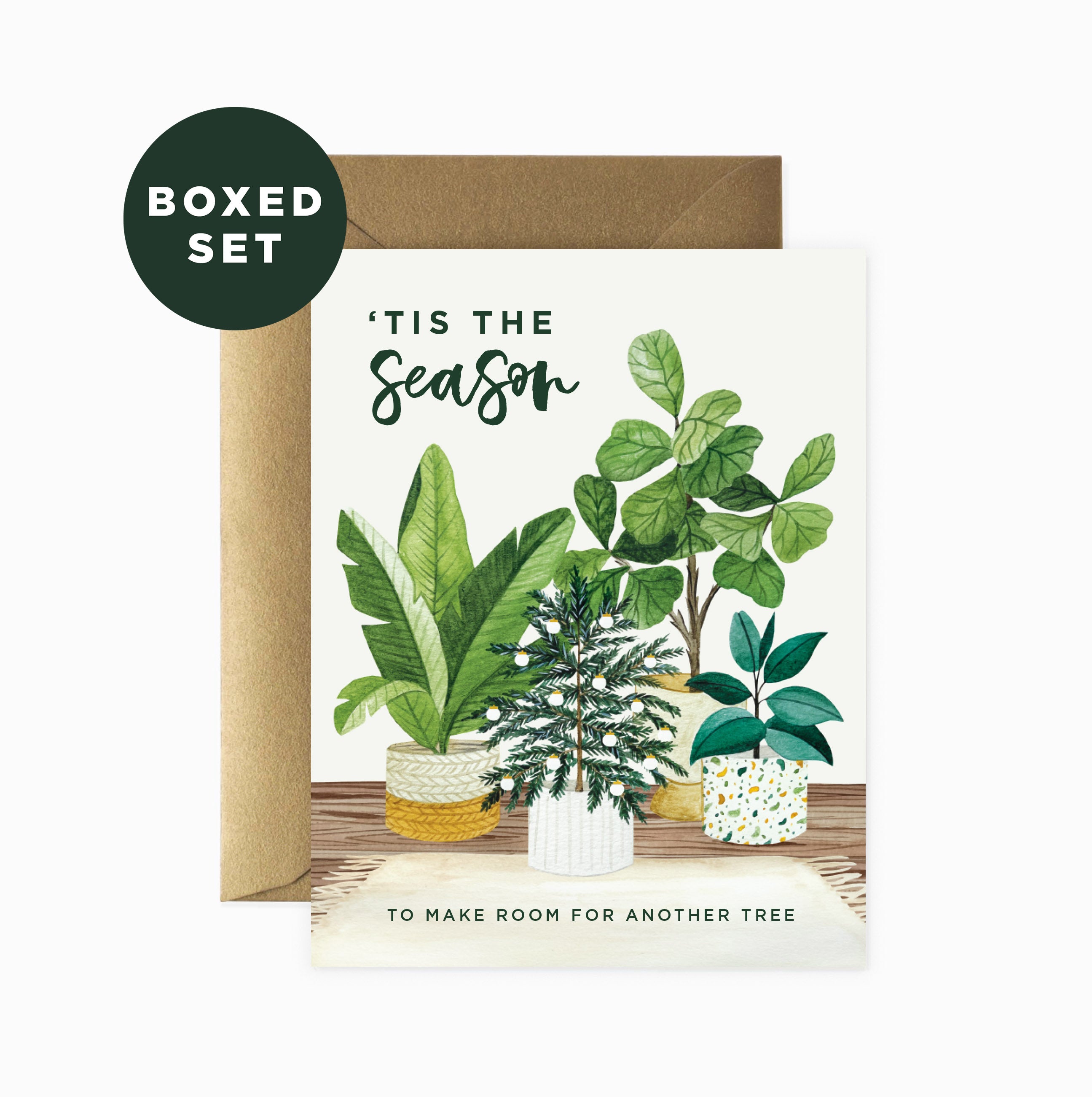 Tis The Season Greeting Card | Boxed Set of 6