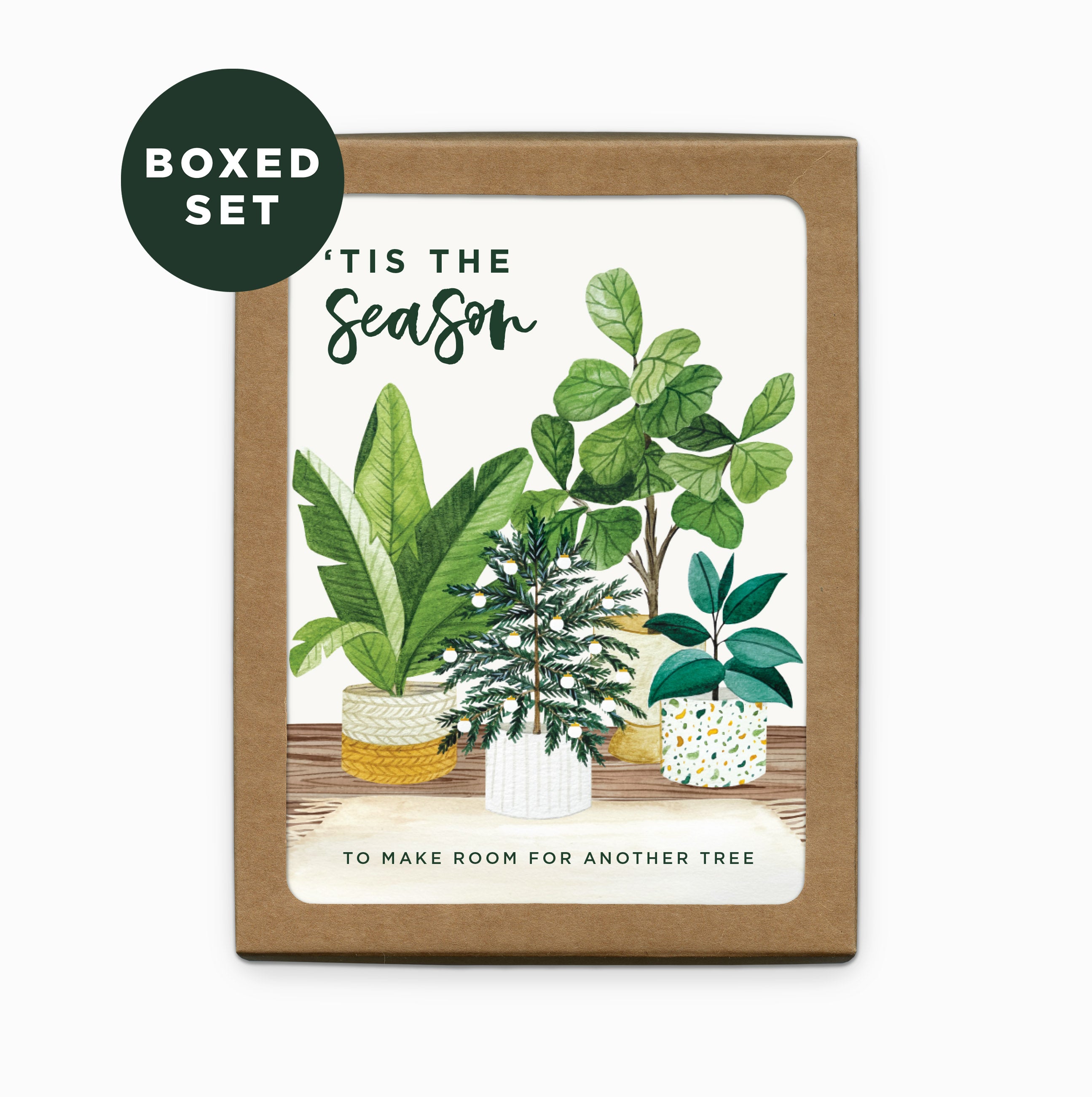 Tis The Season Greeting Card | Boxed Set of 6