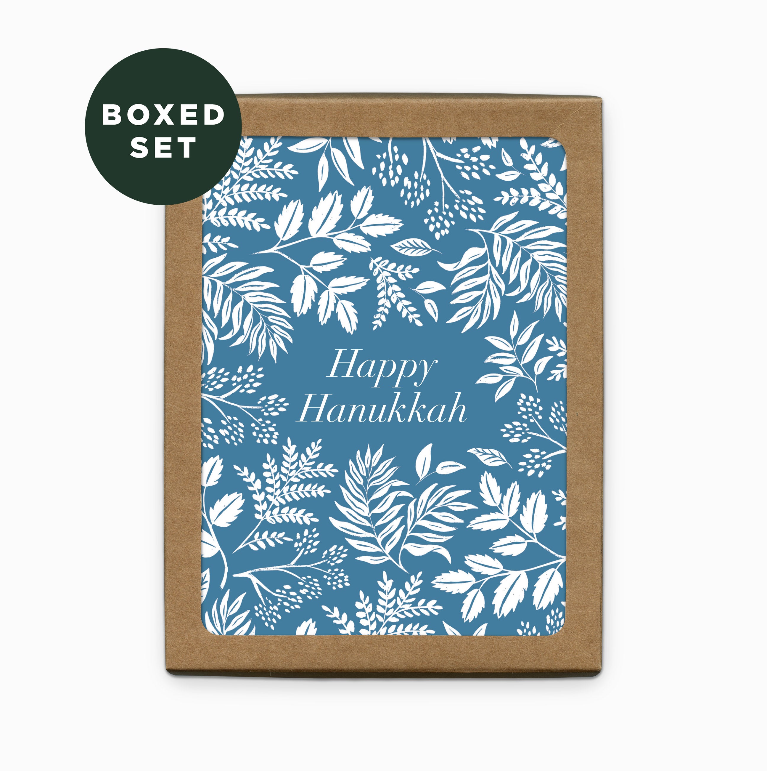 Holiday Vines Happy Hanukkah Card | Boxed Set of 6