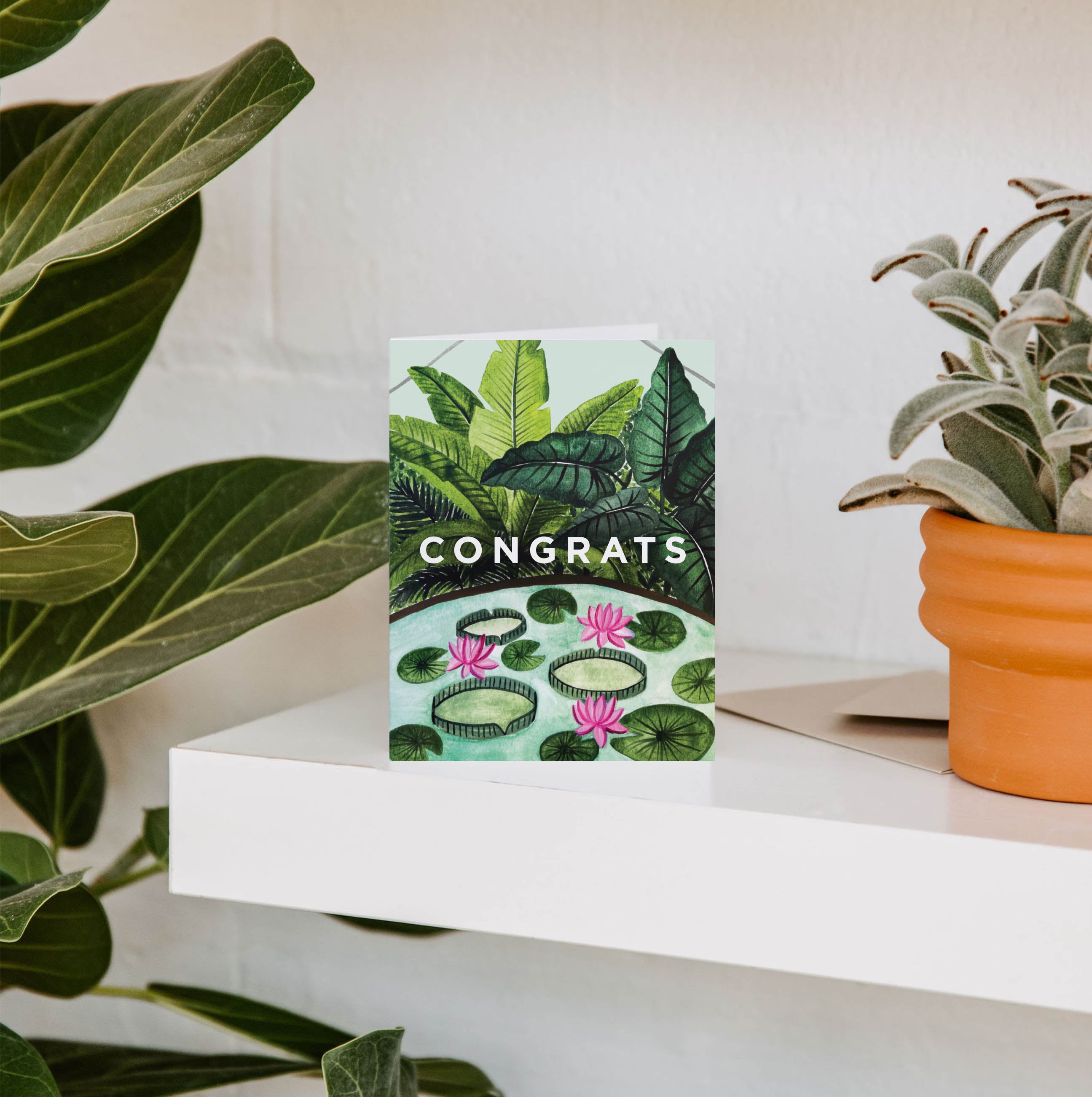 Congrats Conservatory Greeting Card