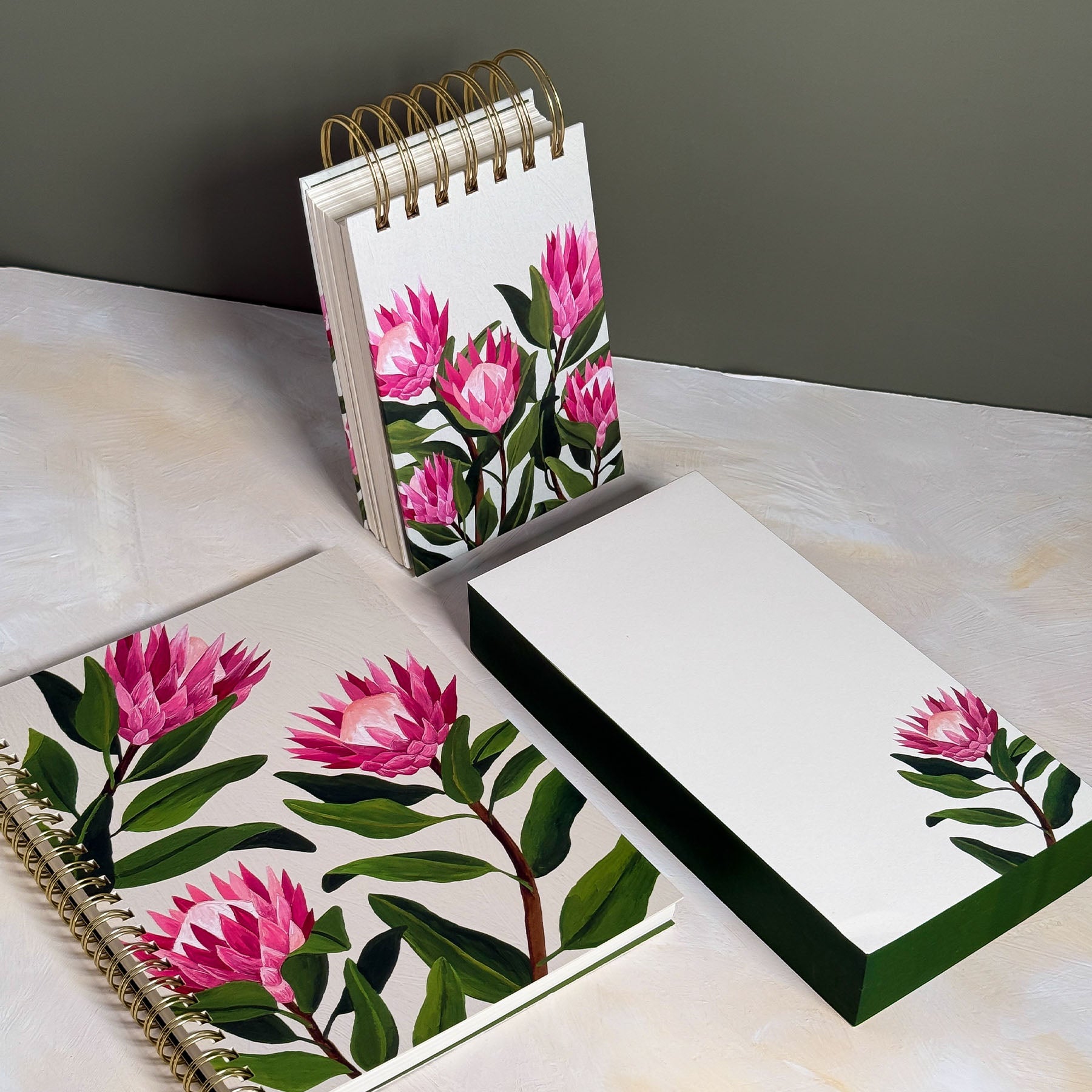 King Protea Chunky Desk Notepad