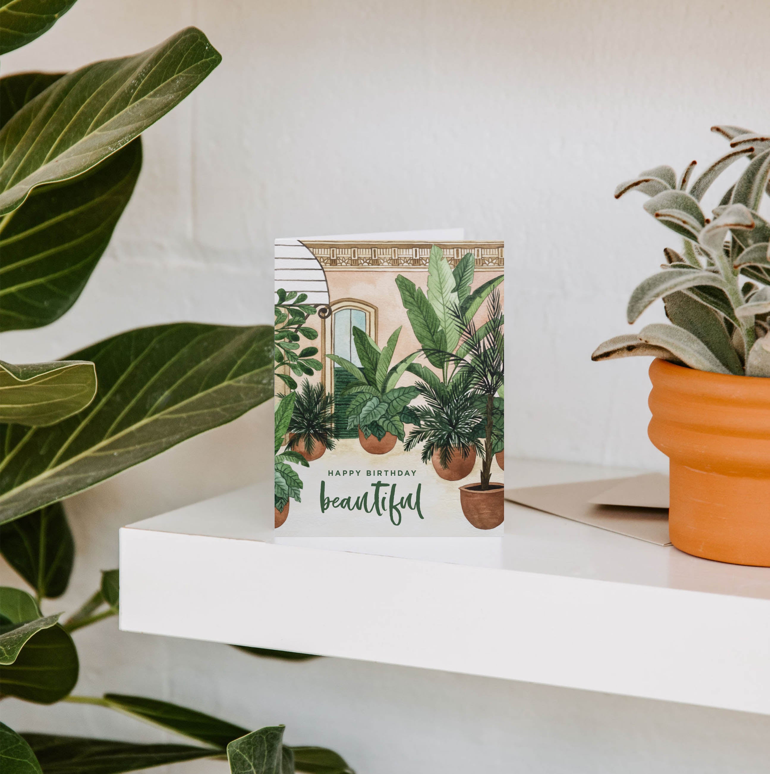 Barcelona Beautiful Birthday Greeting Card