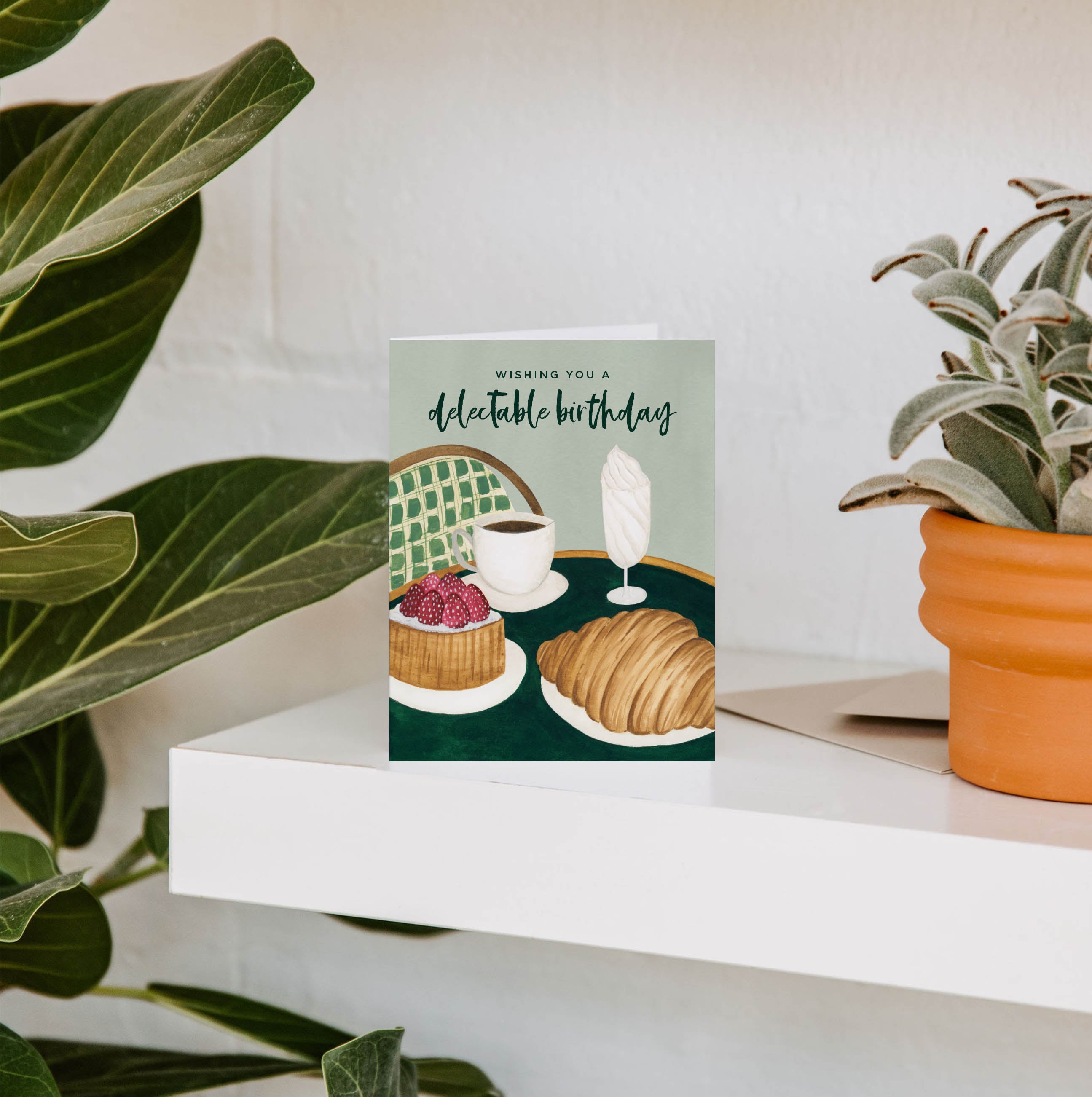 Cafe Delectable Birthday Greeting Card