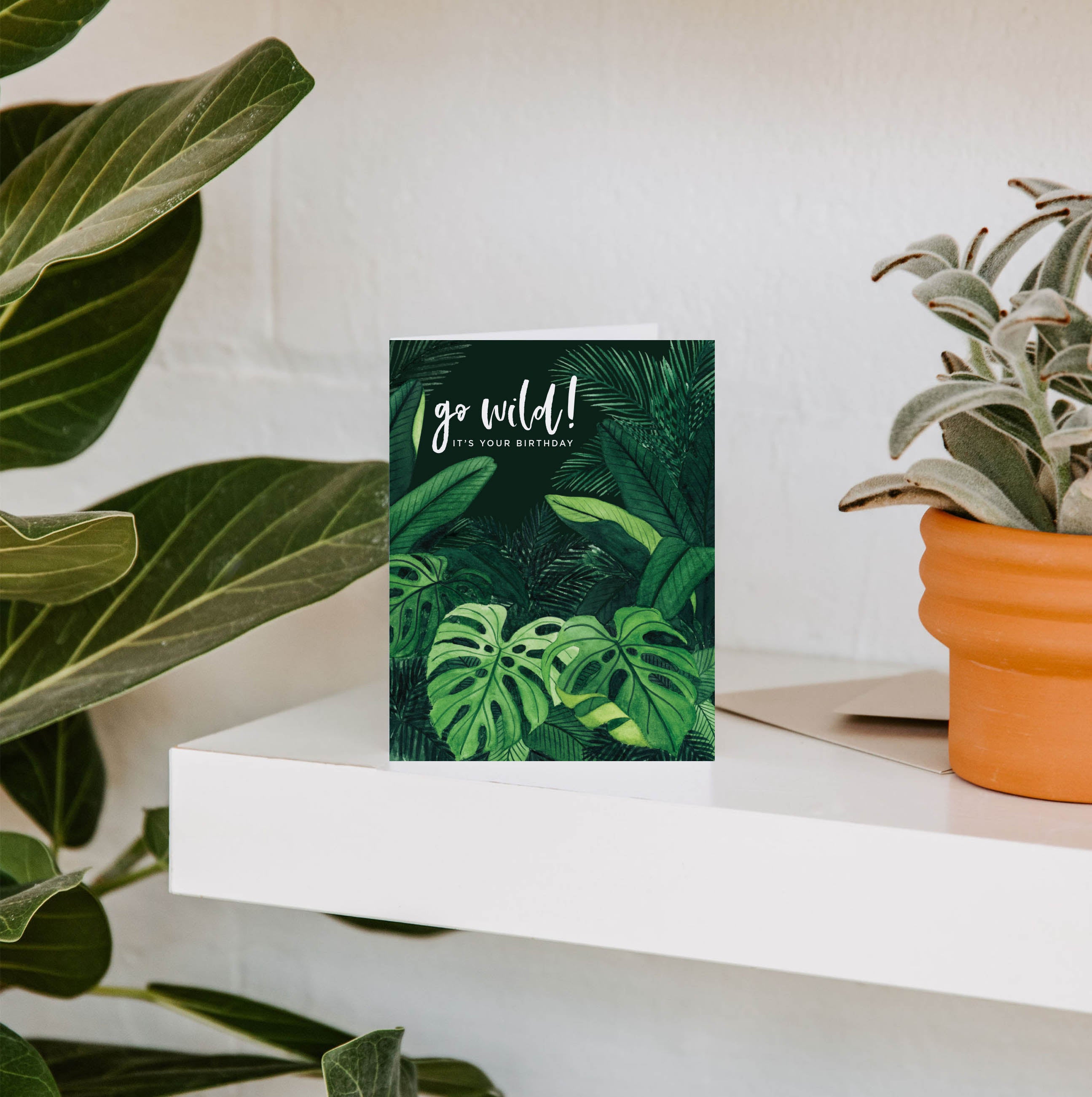 Go Wild Birthday Greeting Card