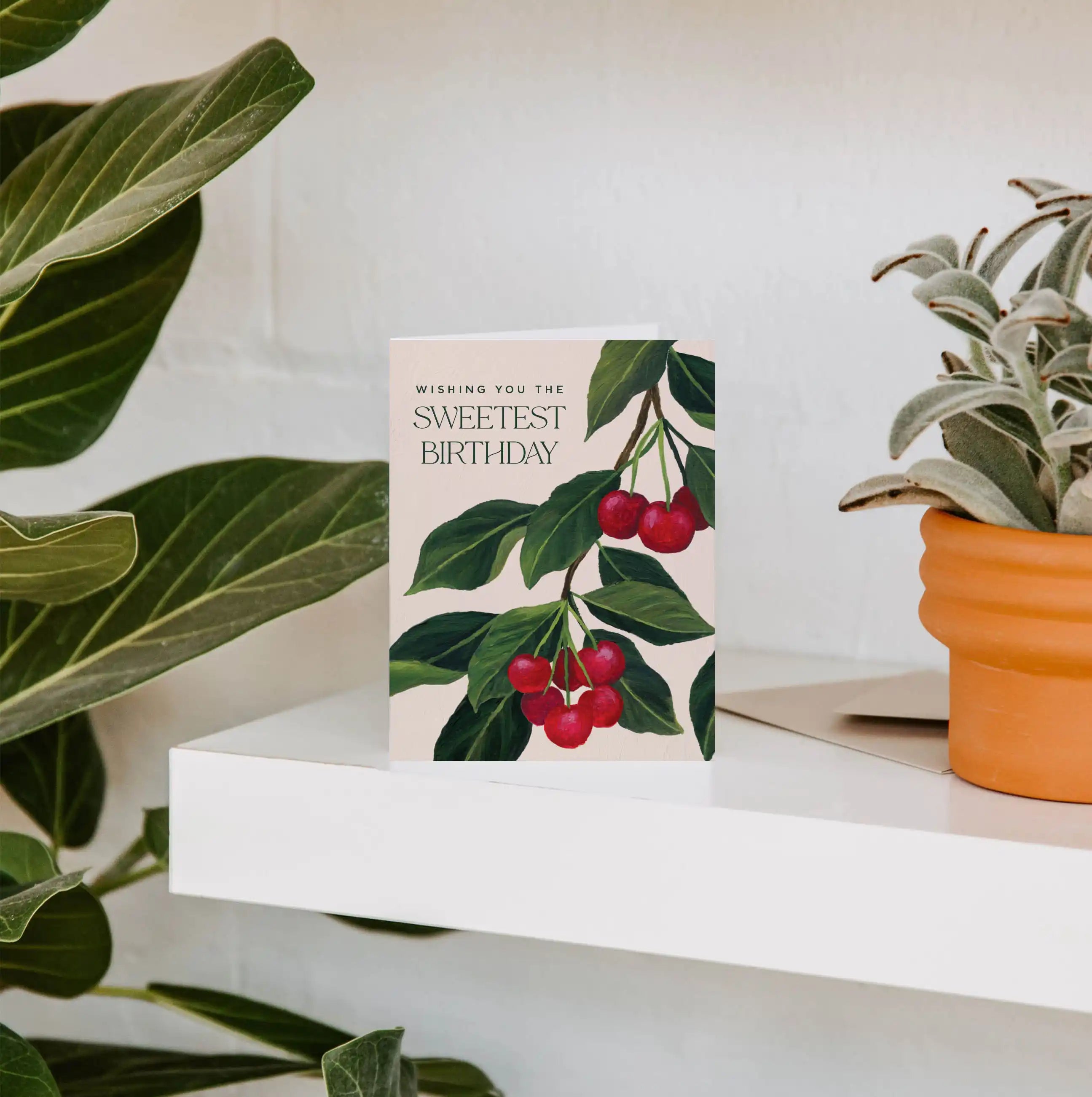 Cherry Sweetest Birthday Greeting Card