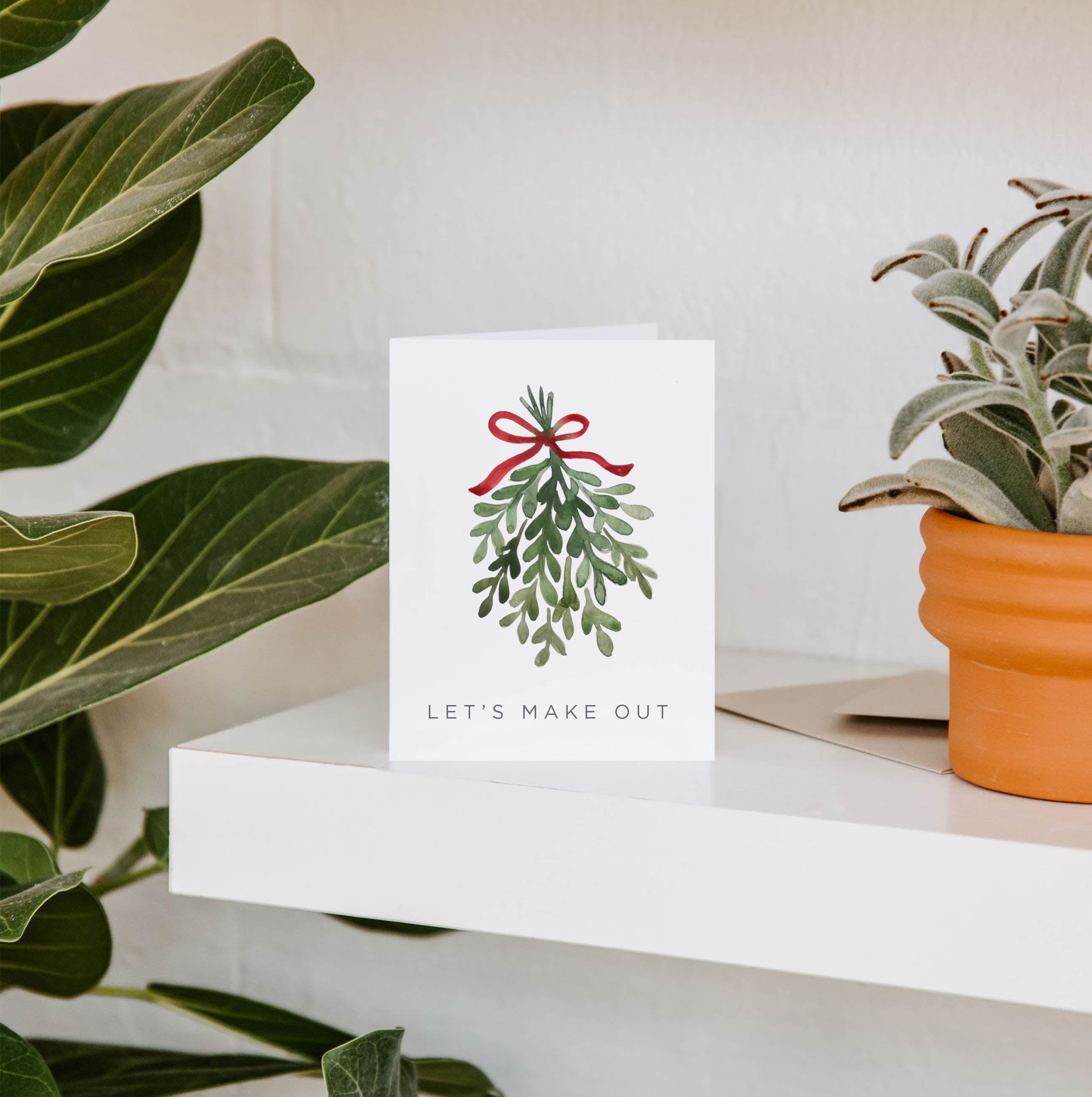 Let's Make Out Greeting Card