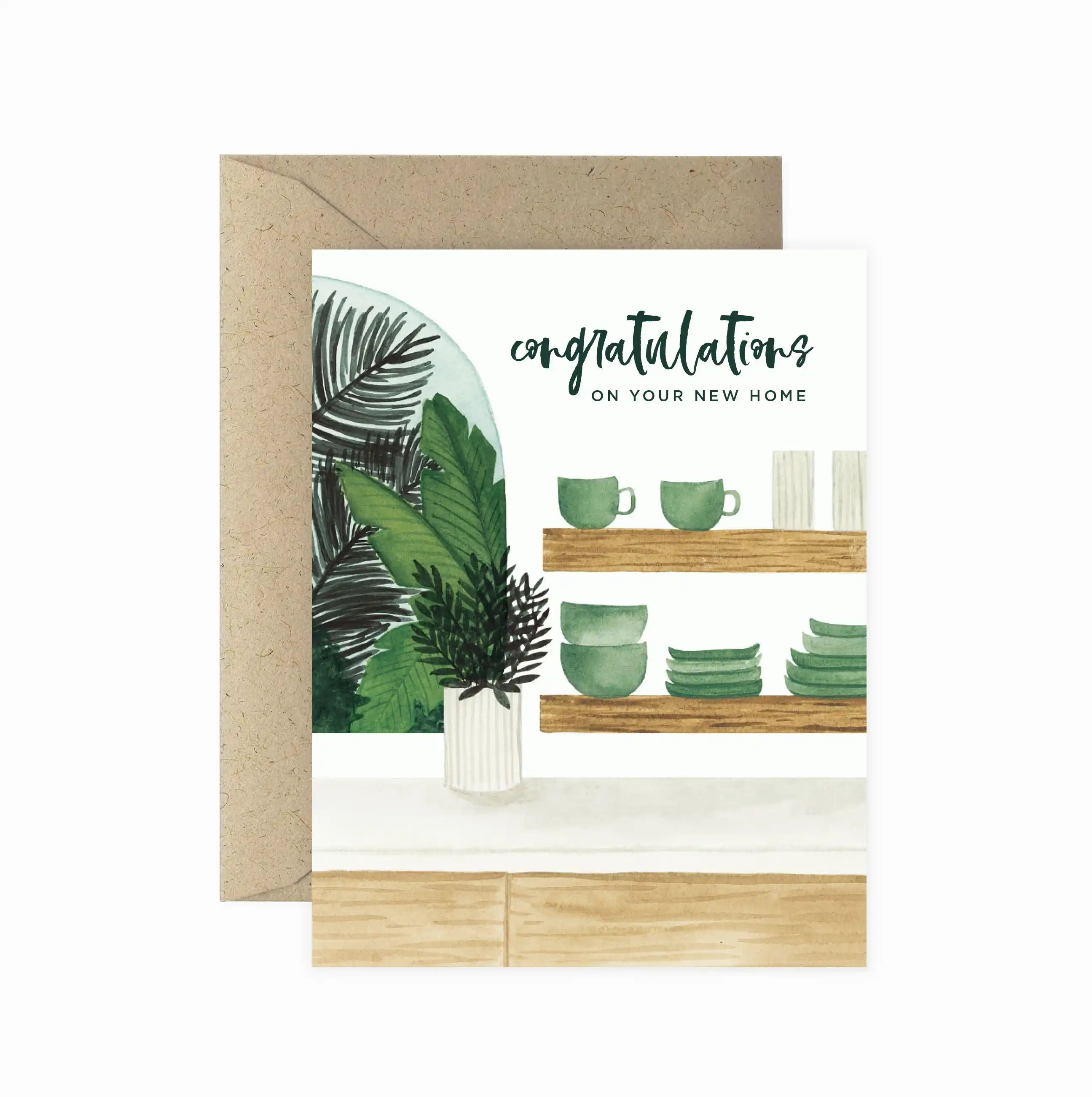 Congrats New Home Greeting Card