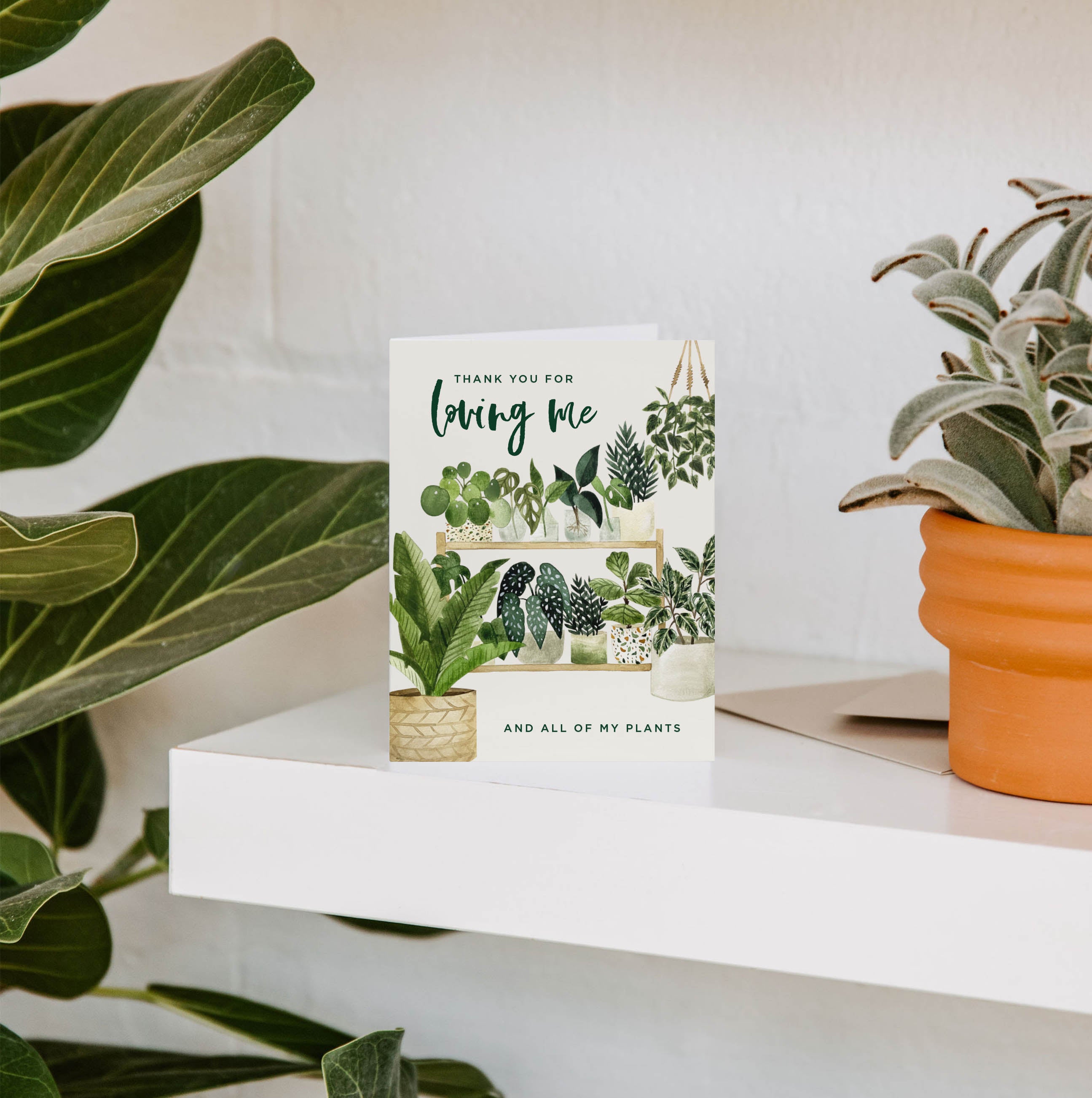 Loving Me Greeting Card