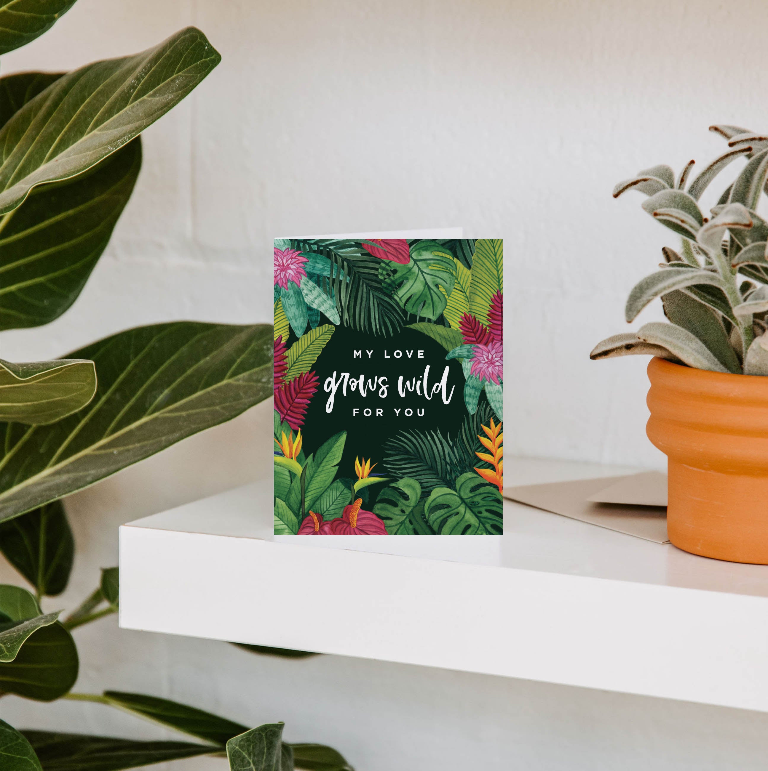 Love Grows Wild Greeting Card