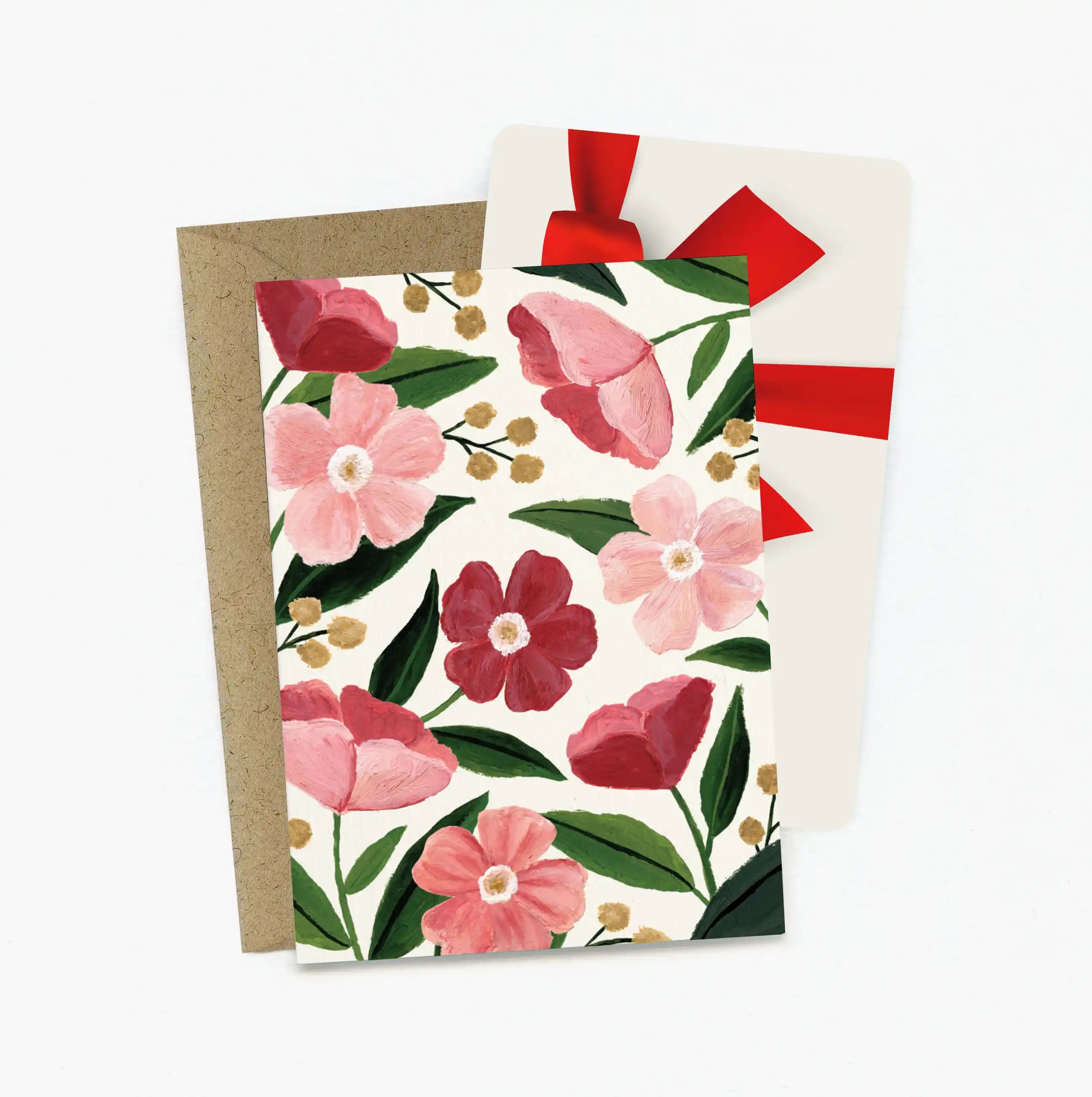 Poppy Mini Greeting Card — Greeting Card, everyday card, floral card, love card, mini card by Paper Anchor Co.