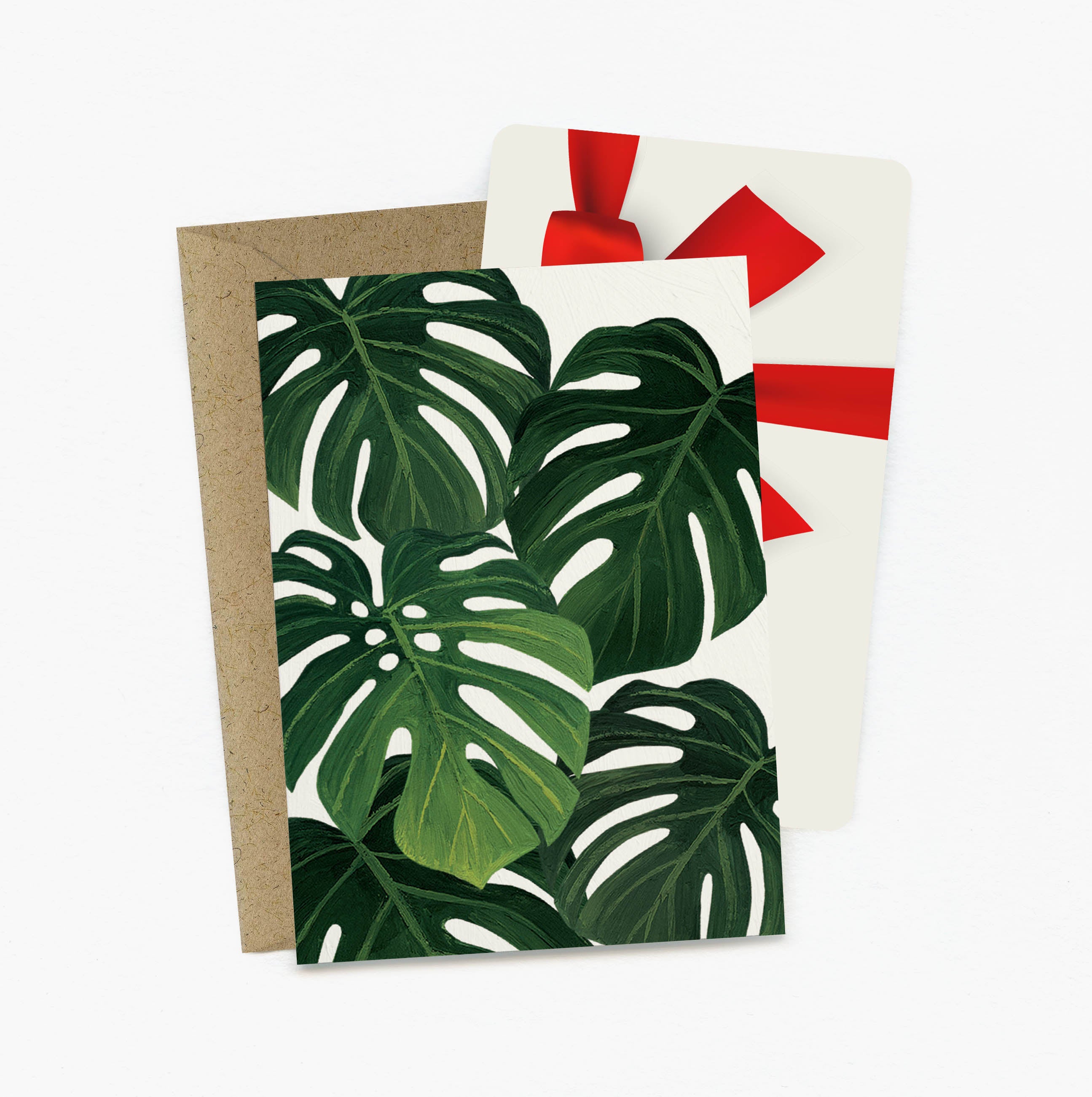 Monstera Mini Greeting Card