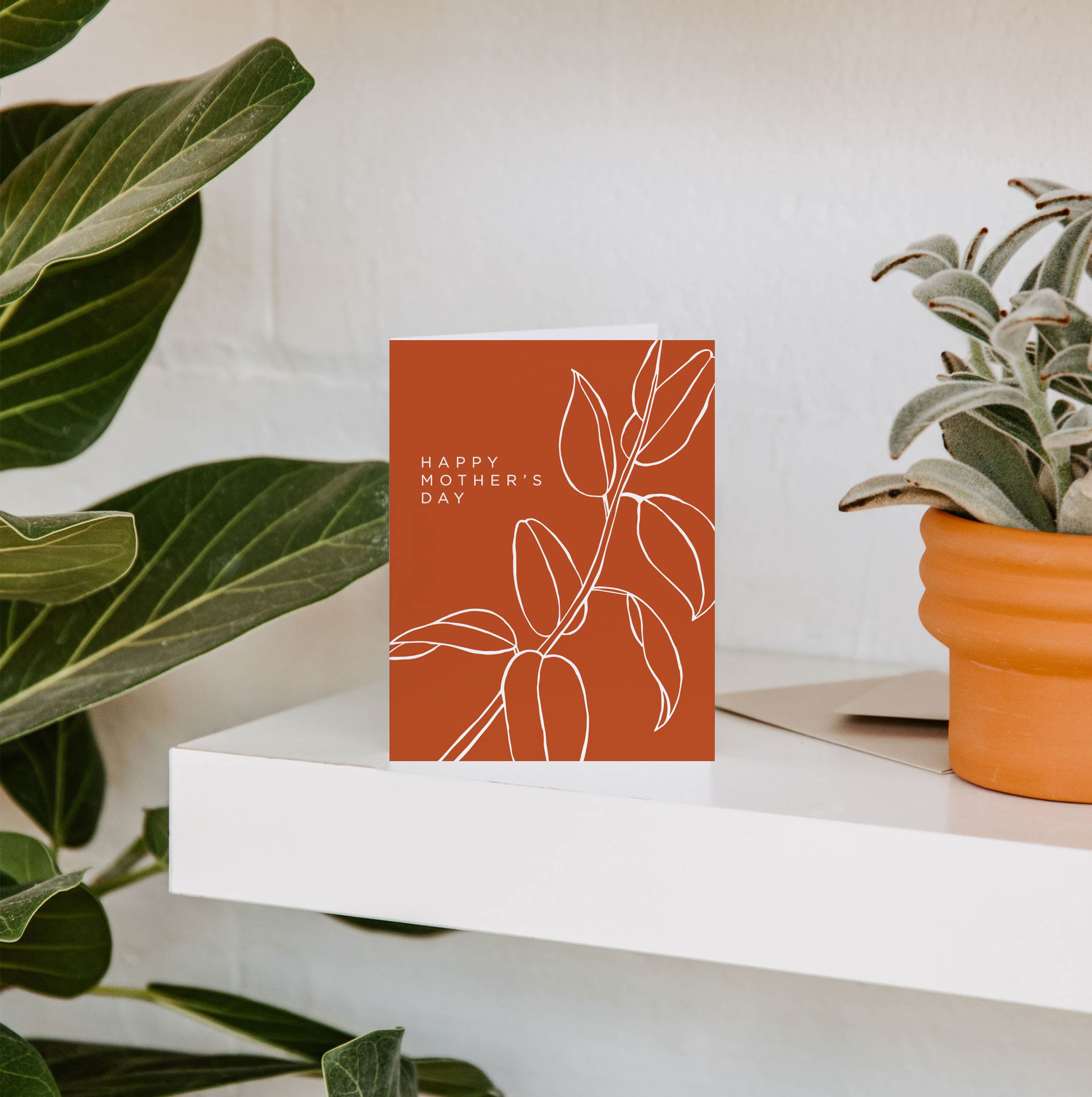 Mother's Day Warm Greeting Card