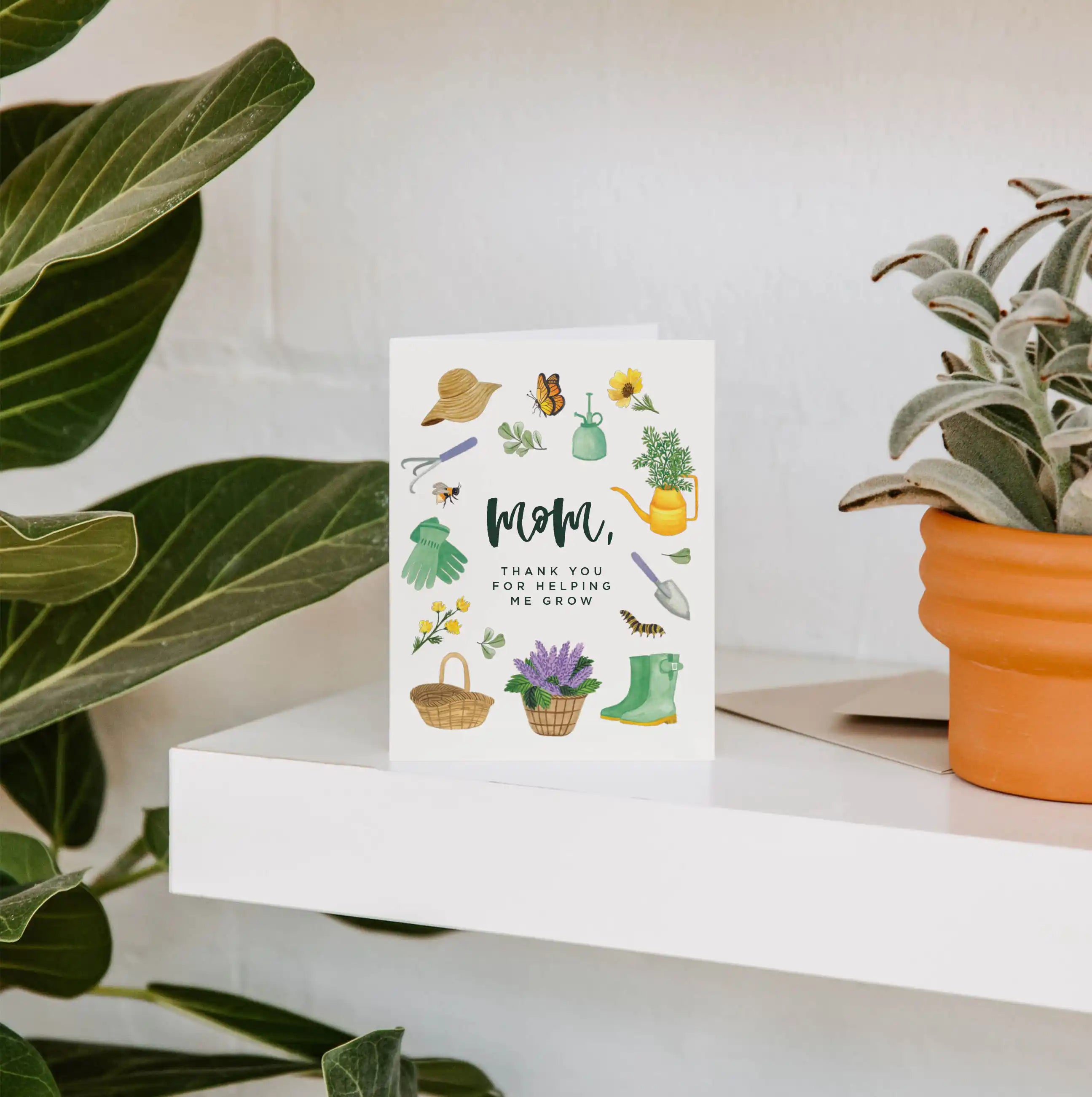 Help Me Grow Mother's Day Greeting Card