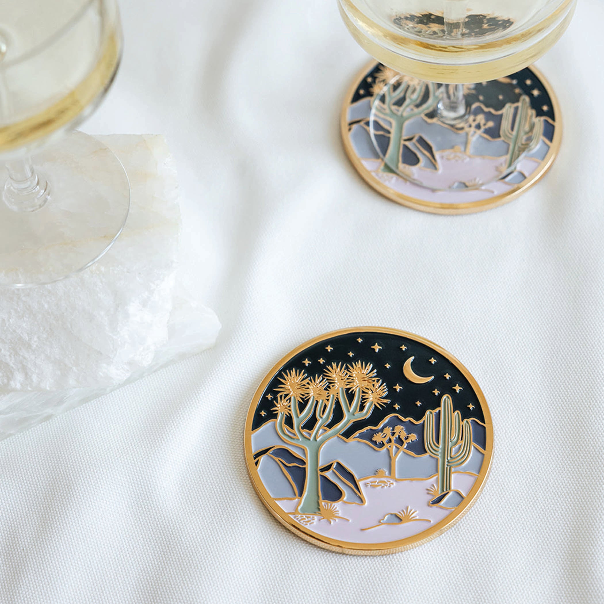 Cool Desert Luxe Coaster