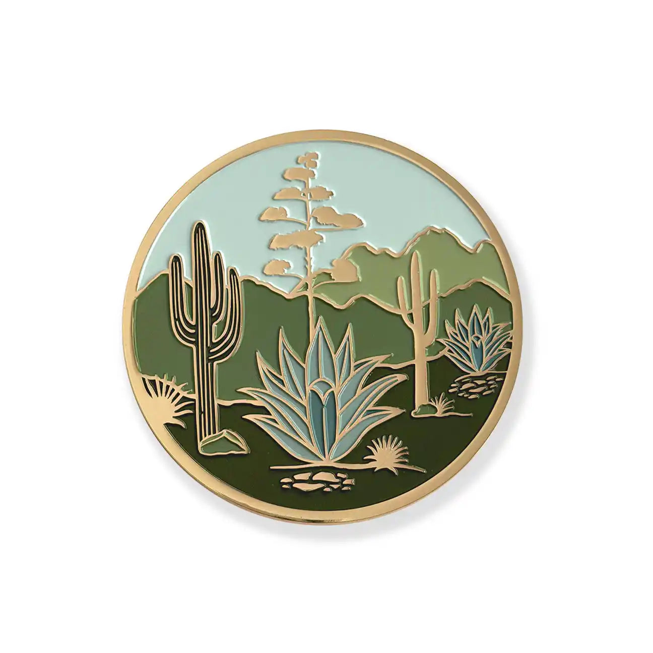 Agave Desert Gold Drink Coasters
