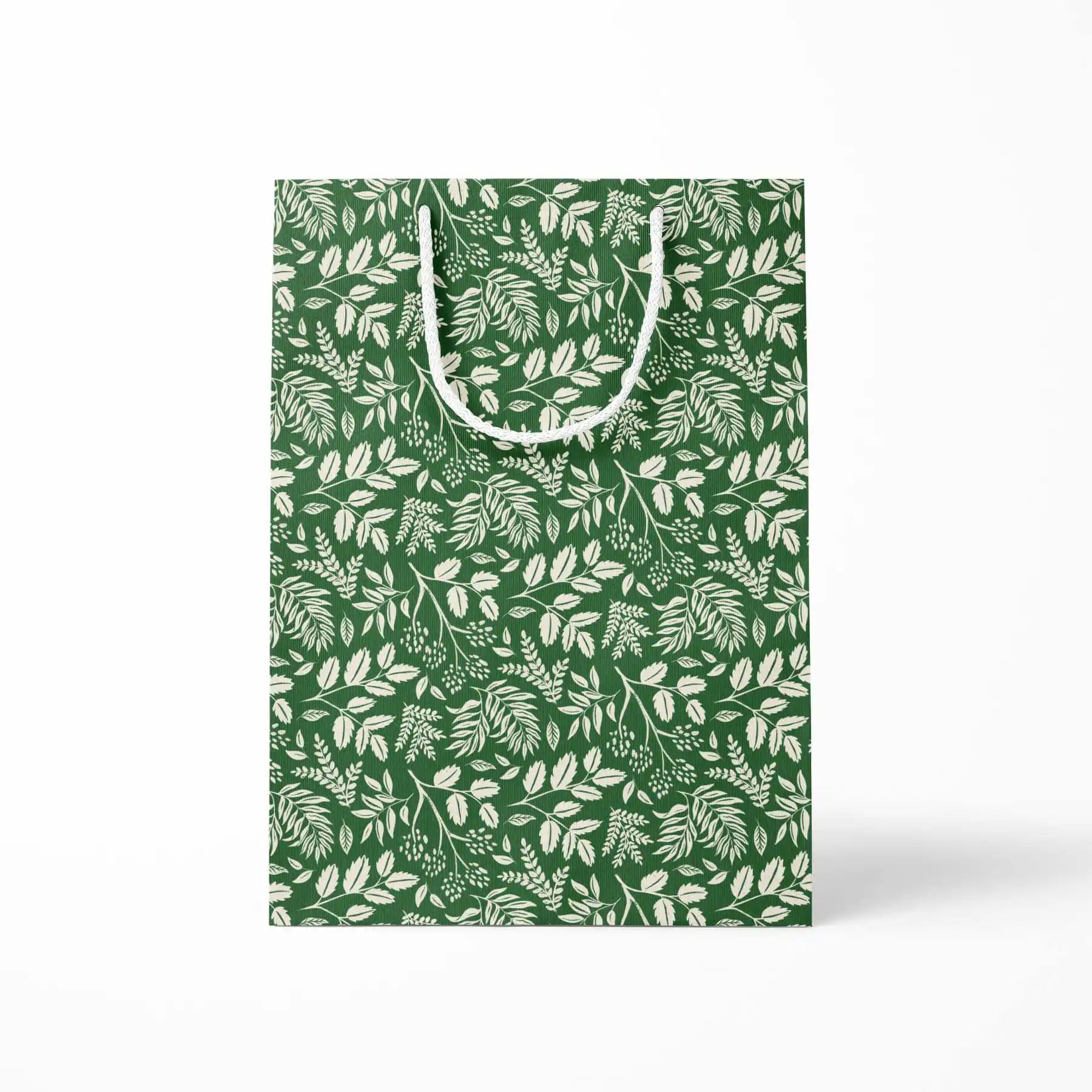 Green Vines Holiday Gift Bag