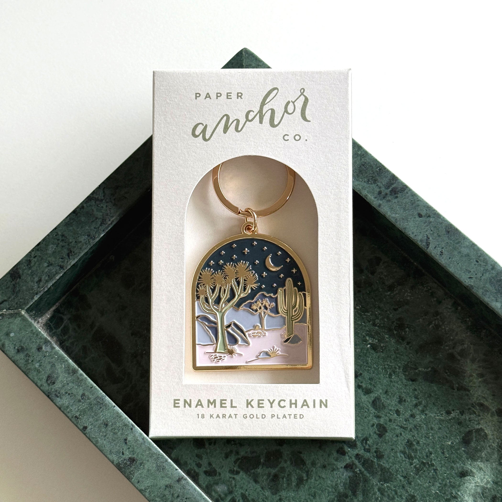 Cool Desert Arch Keychain