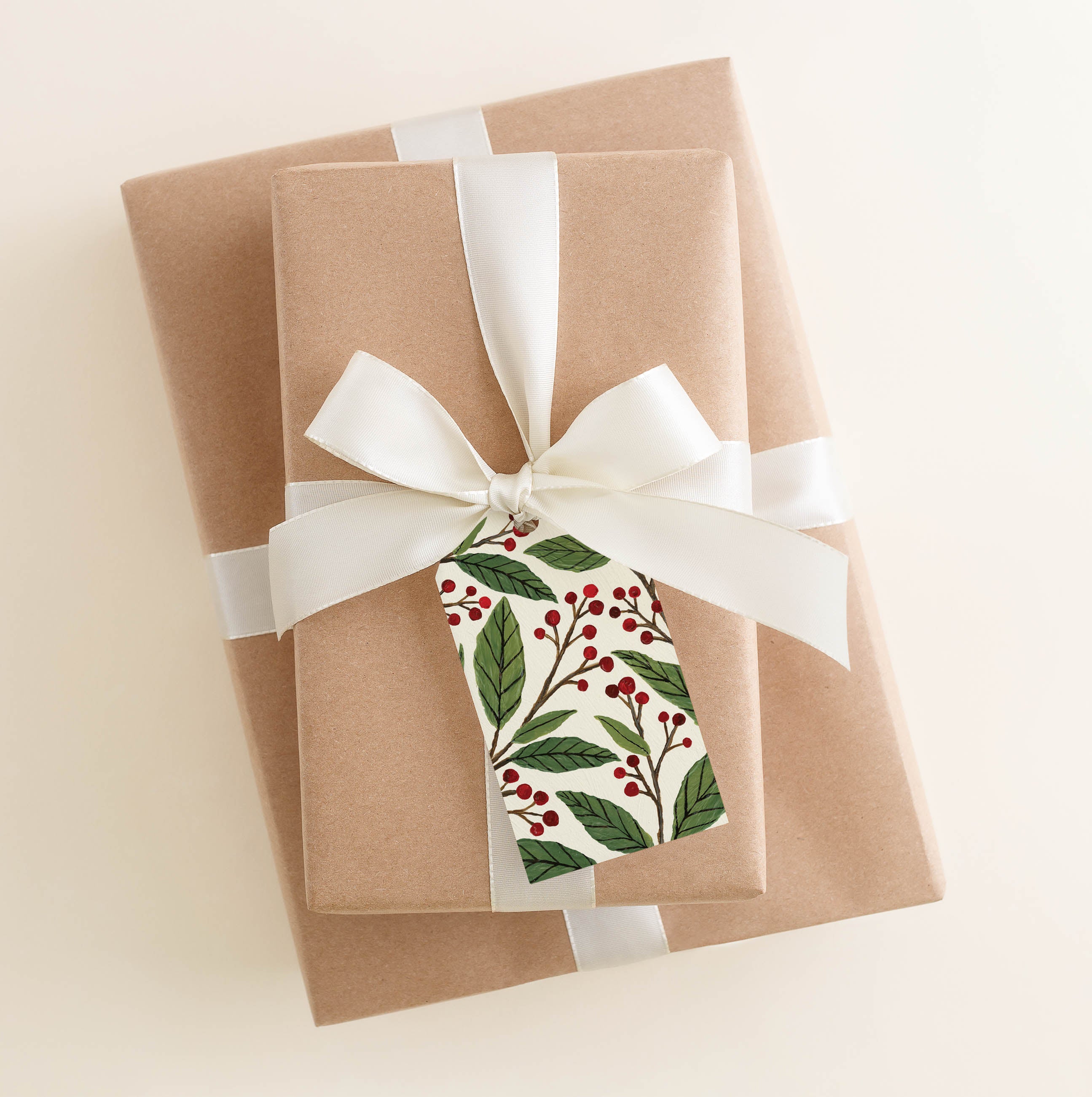 Holiday Berries Gift Tags | Pack of 8