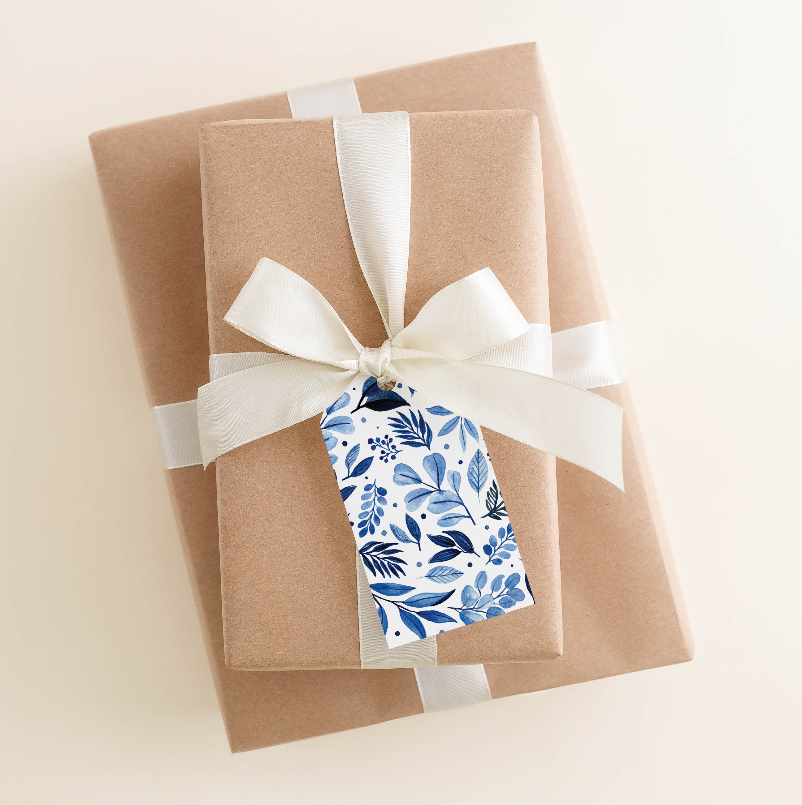 Hanukkah Foliage Gift Tags | Pack of 8