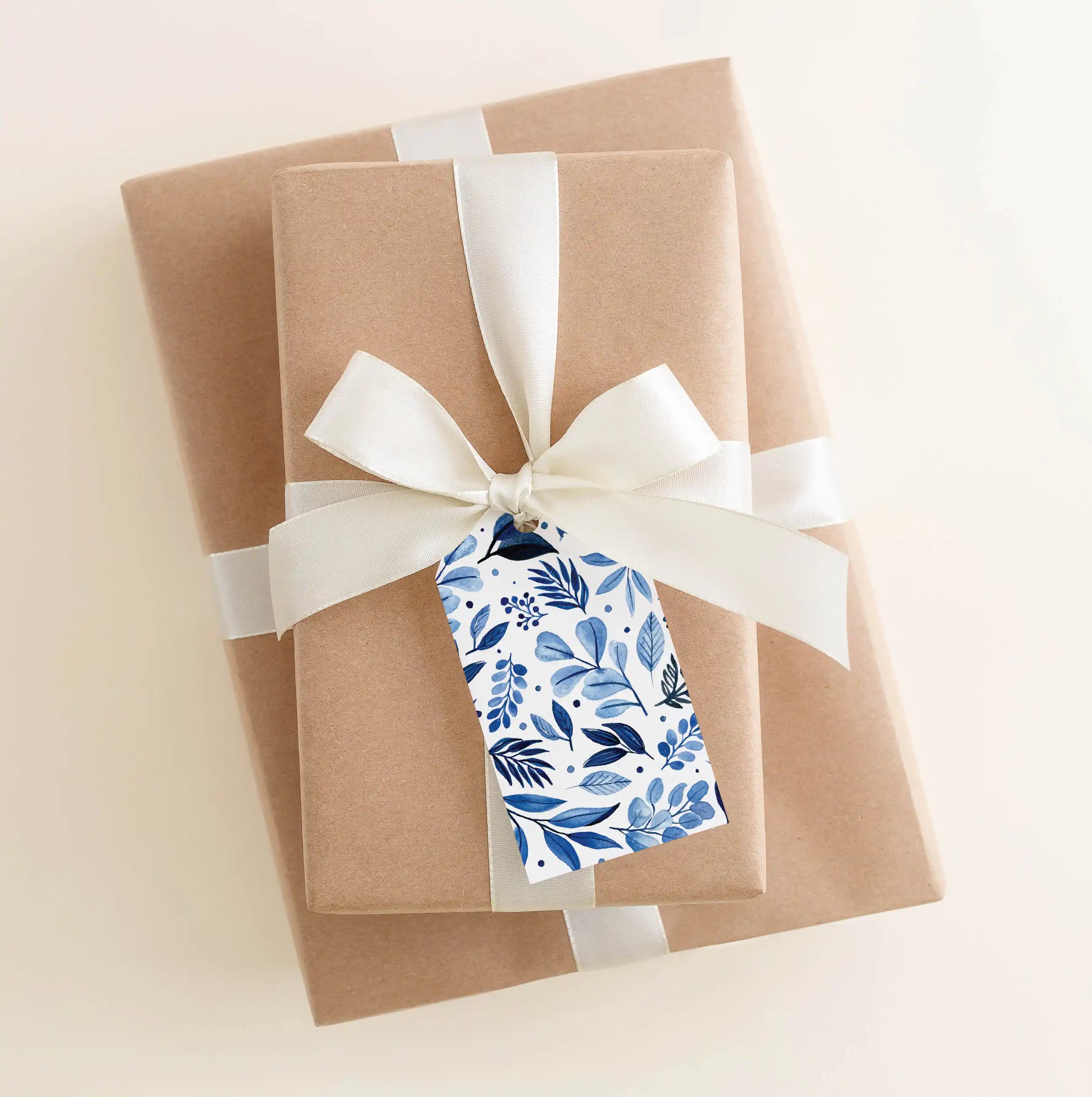 Hanukkah Foliage Gift Tags | Pack of 8
