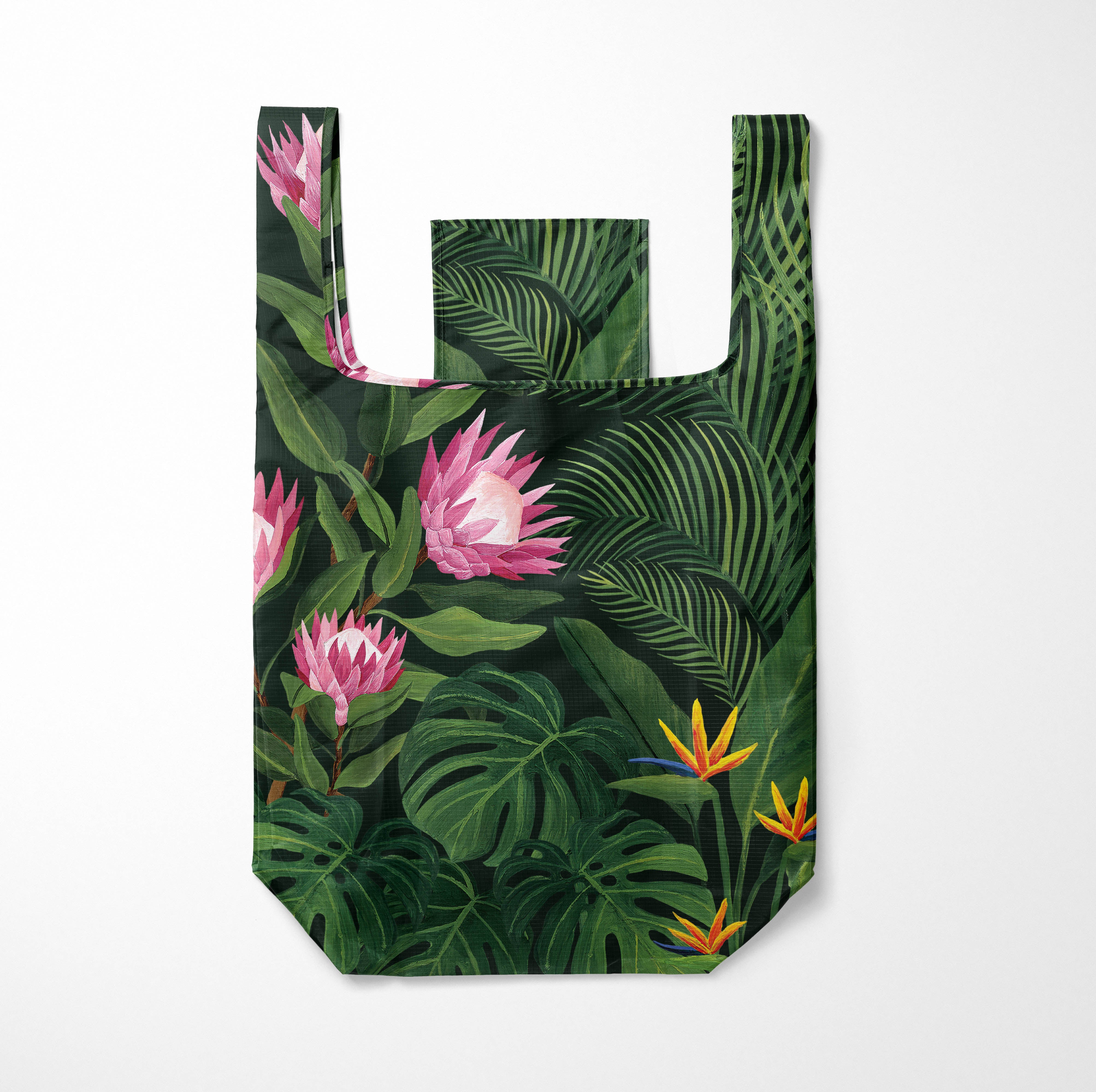 Lush Tropical Reusable Shopping Bags