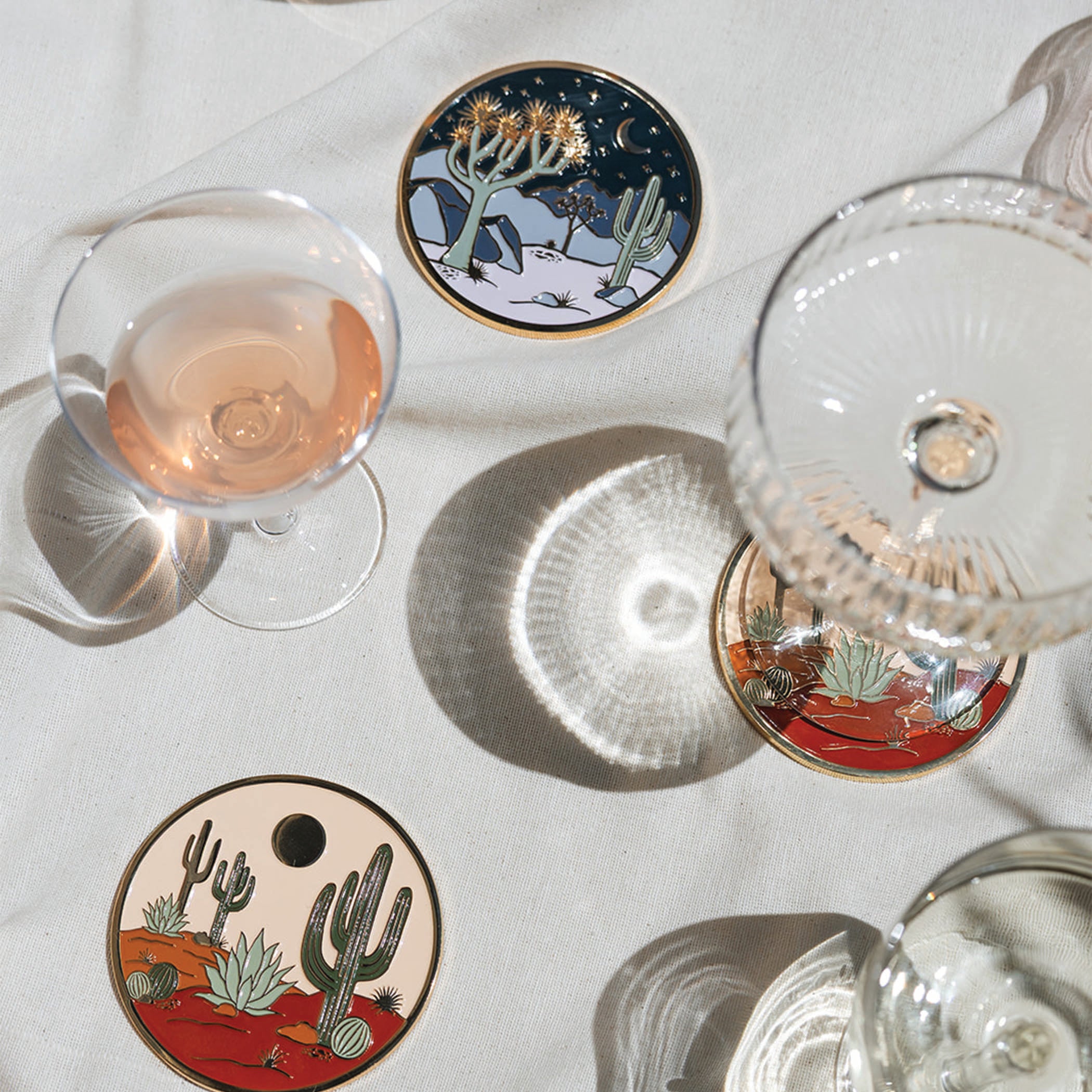 Cool Desert Luxe Coaster