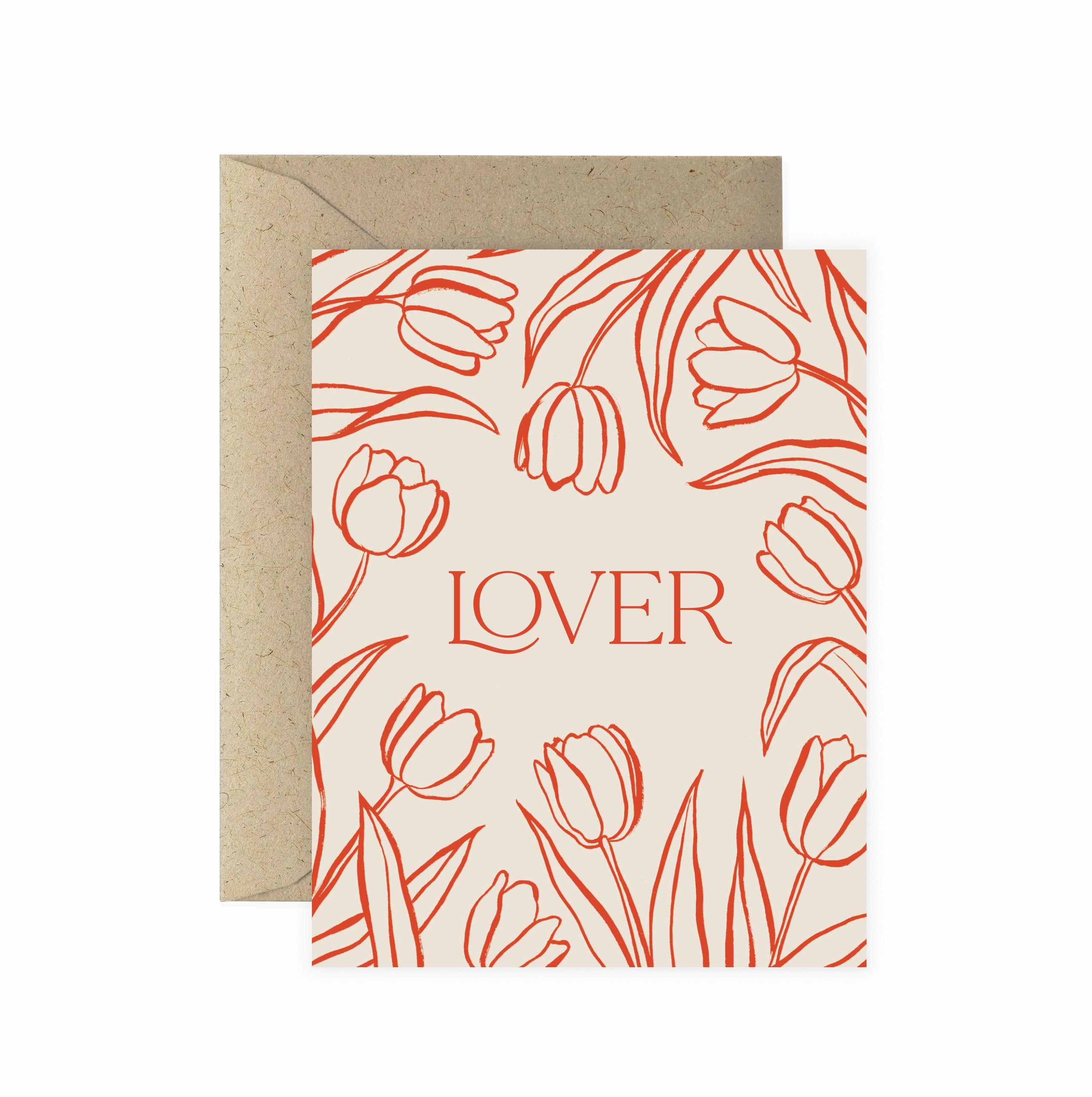 Tulips Lover Greeting Card