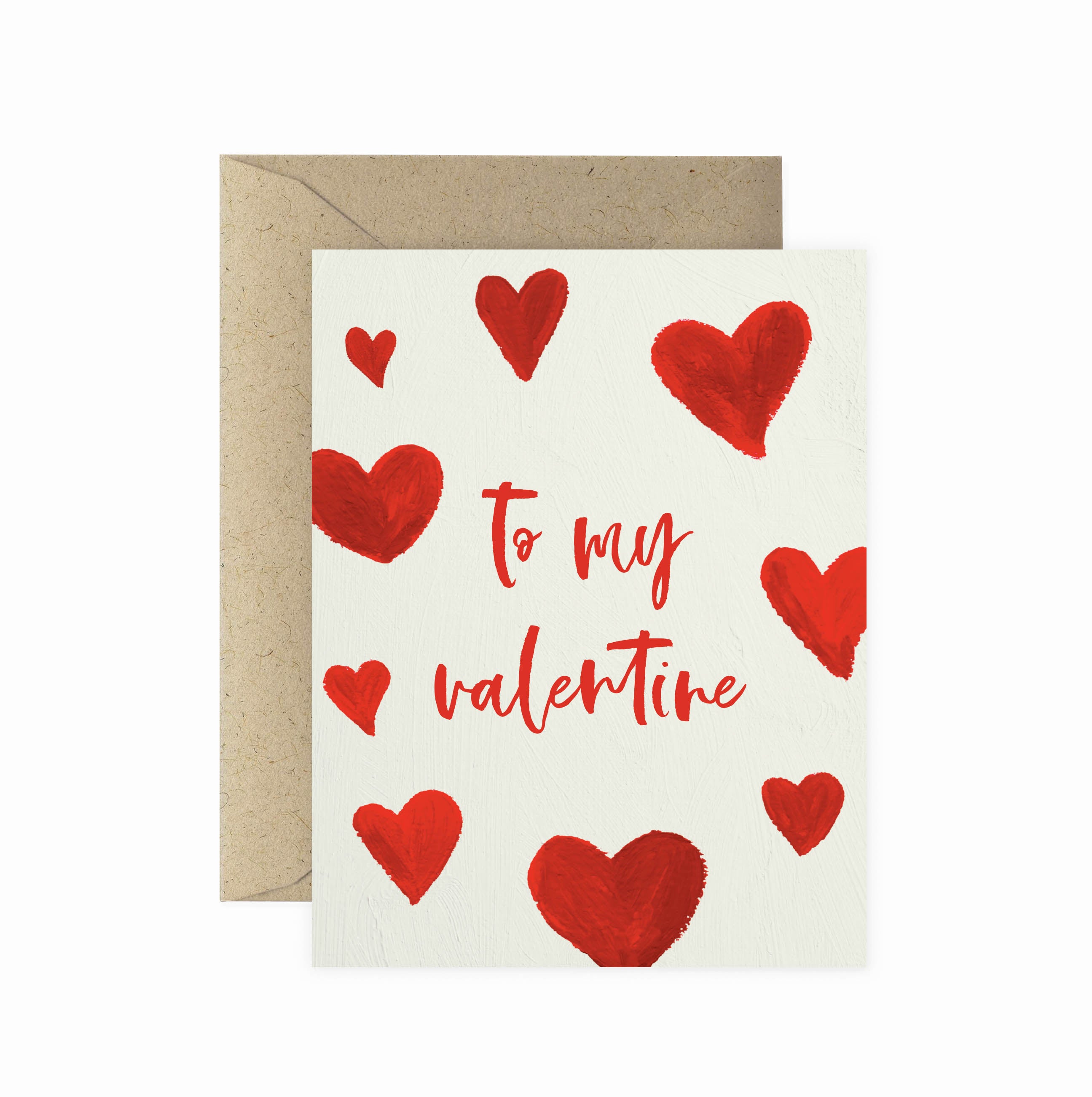 Hearts Valentine's Greeting Card