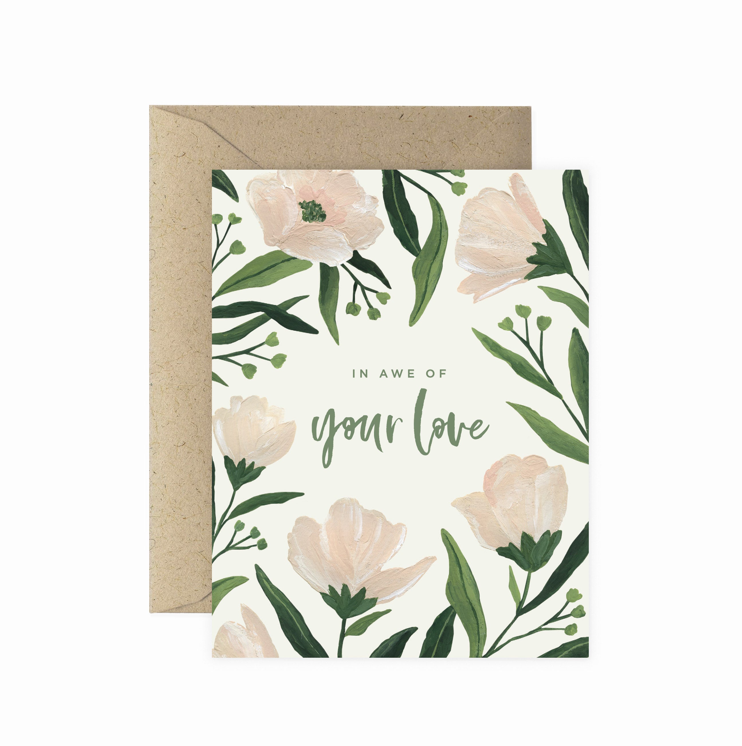 Awe of your Love Greeting Card