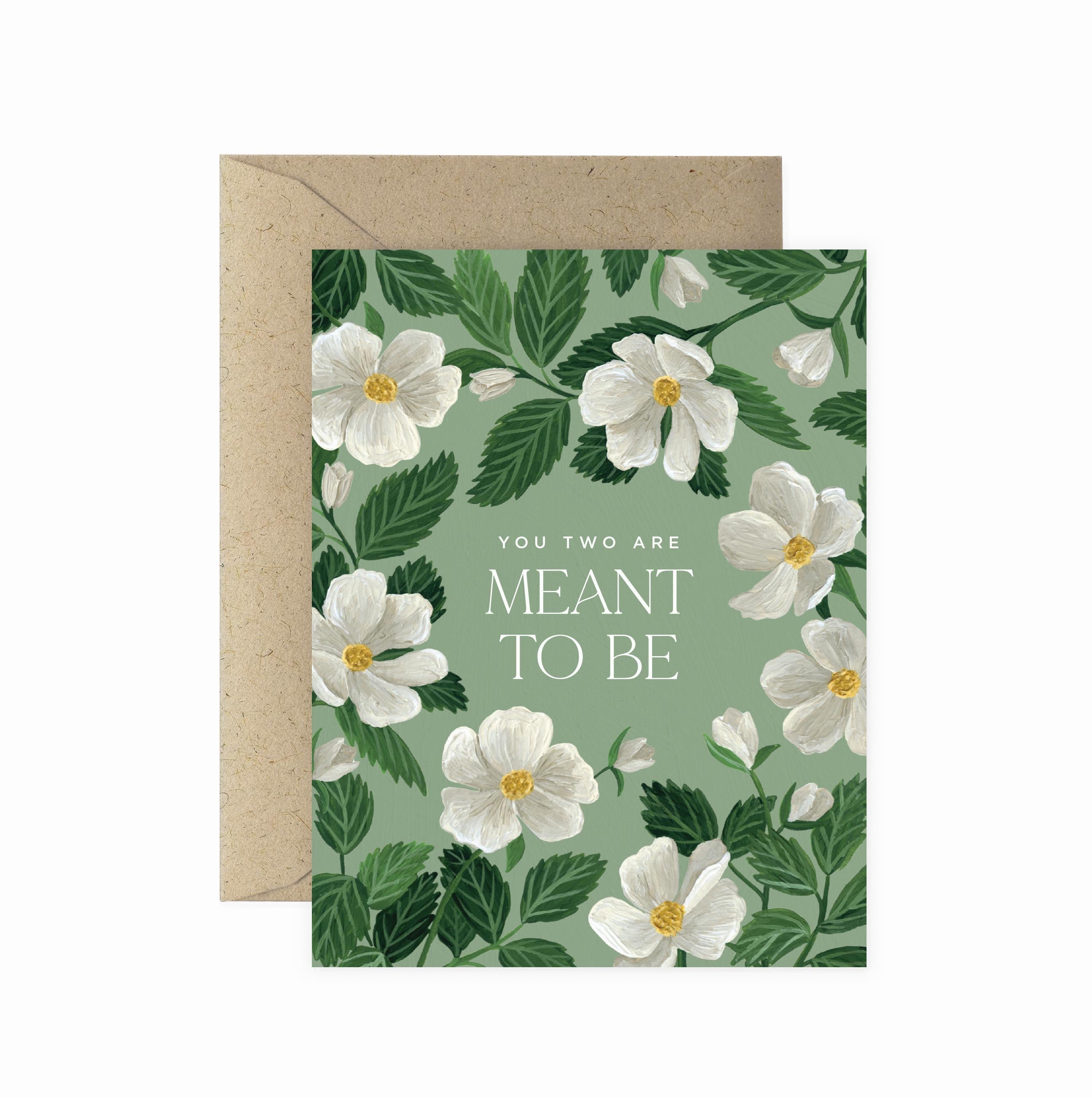 Rosa Meant To Be Greeting Card