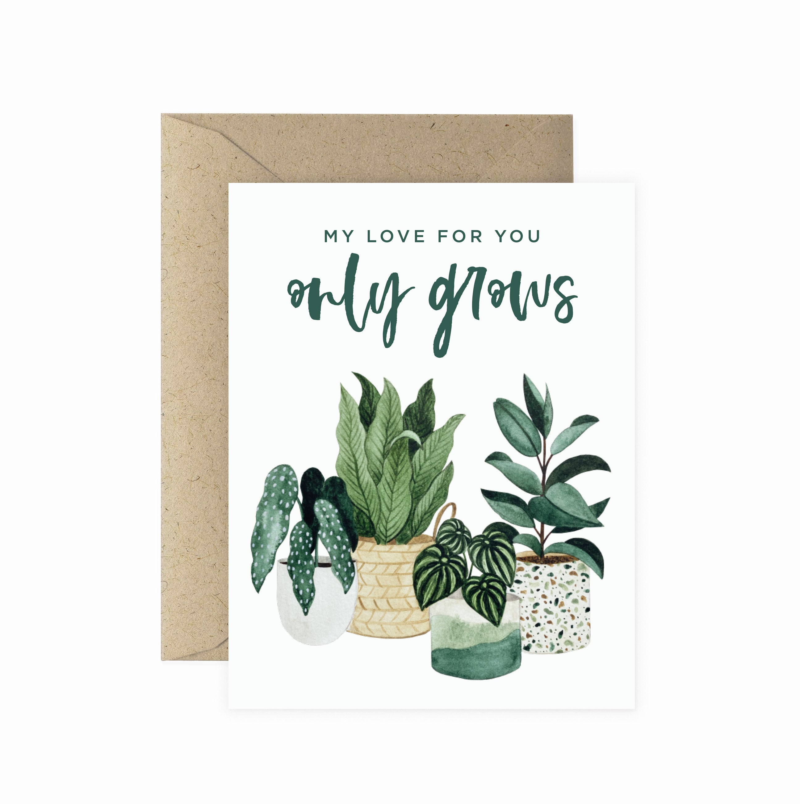Love Grows Greeting Card