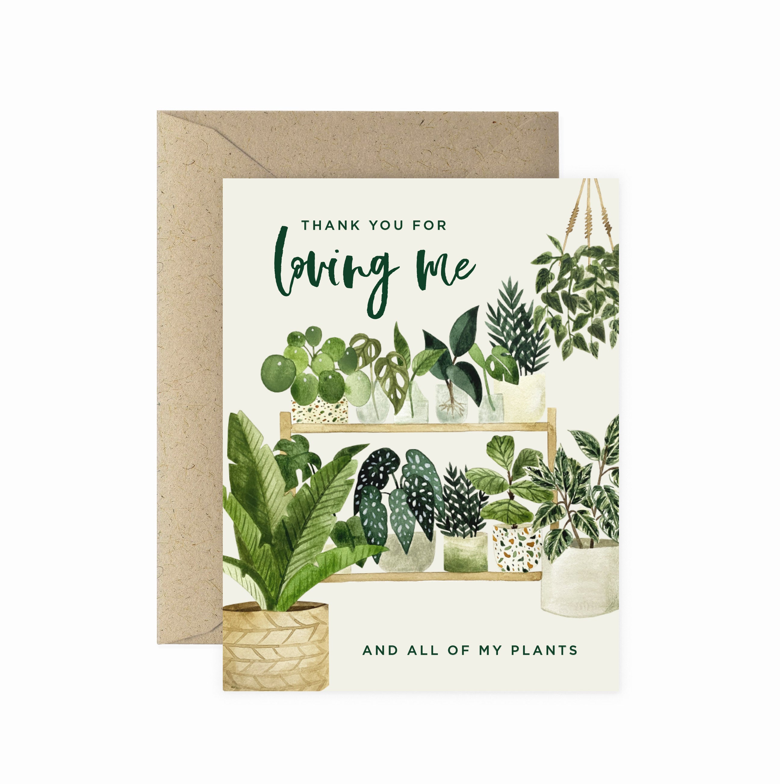 Loving Me Greeting Card