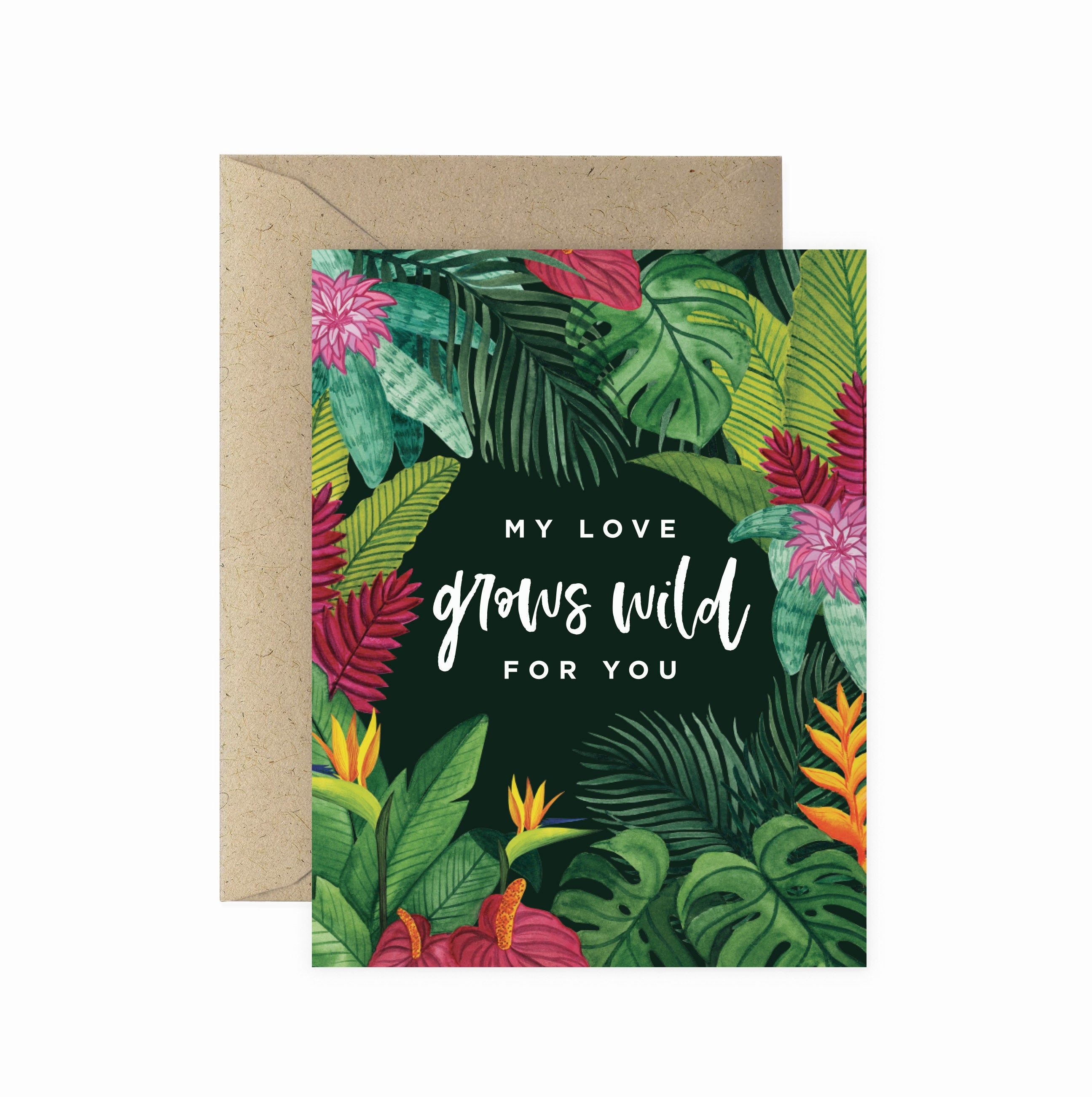 Love Grows Wild Greeting Card