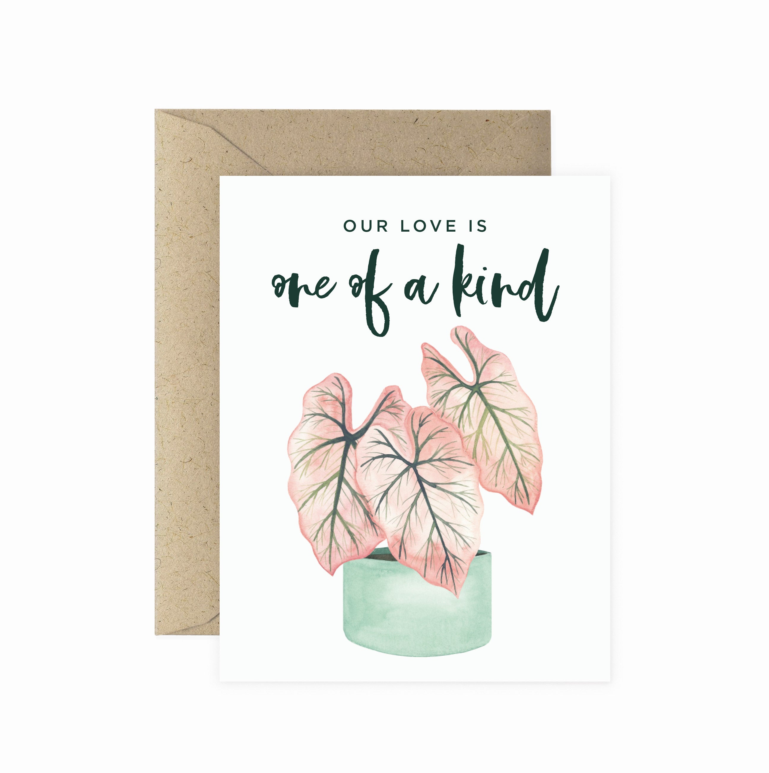 One of a Kind Love Greeting Card