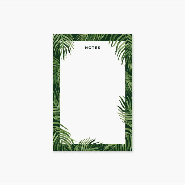 Palm Frond Notepad