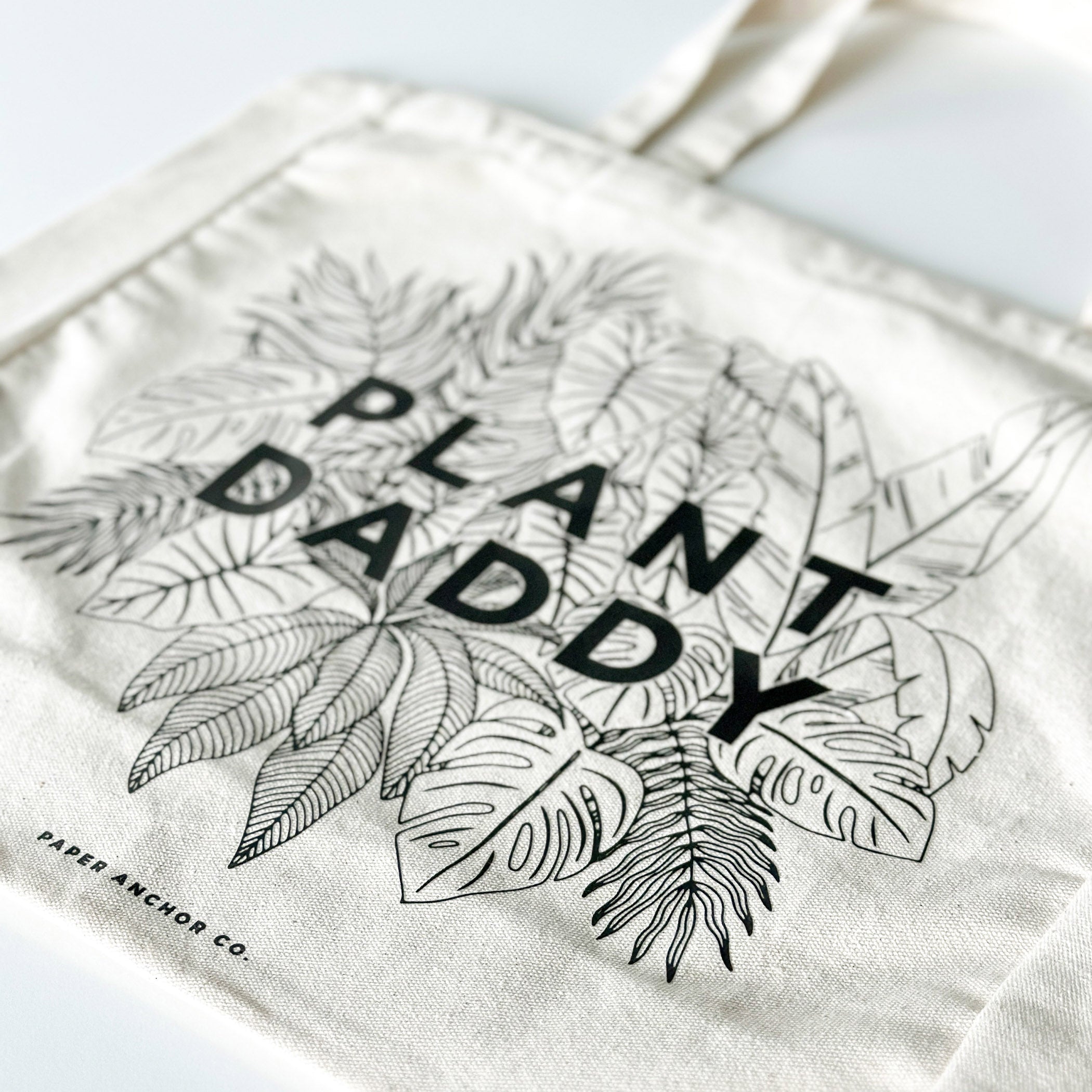 Plant Daddy Canvas Tote Bag