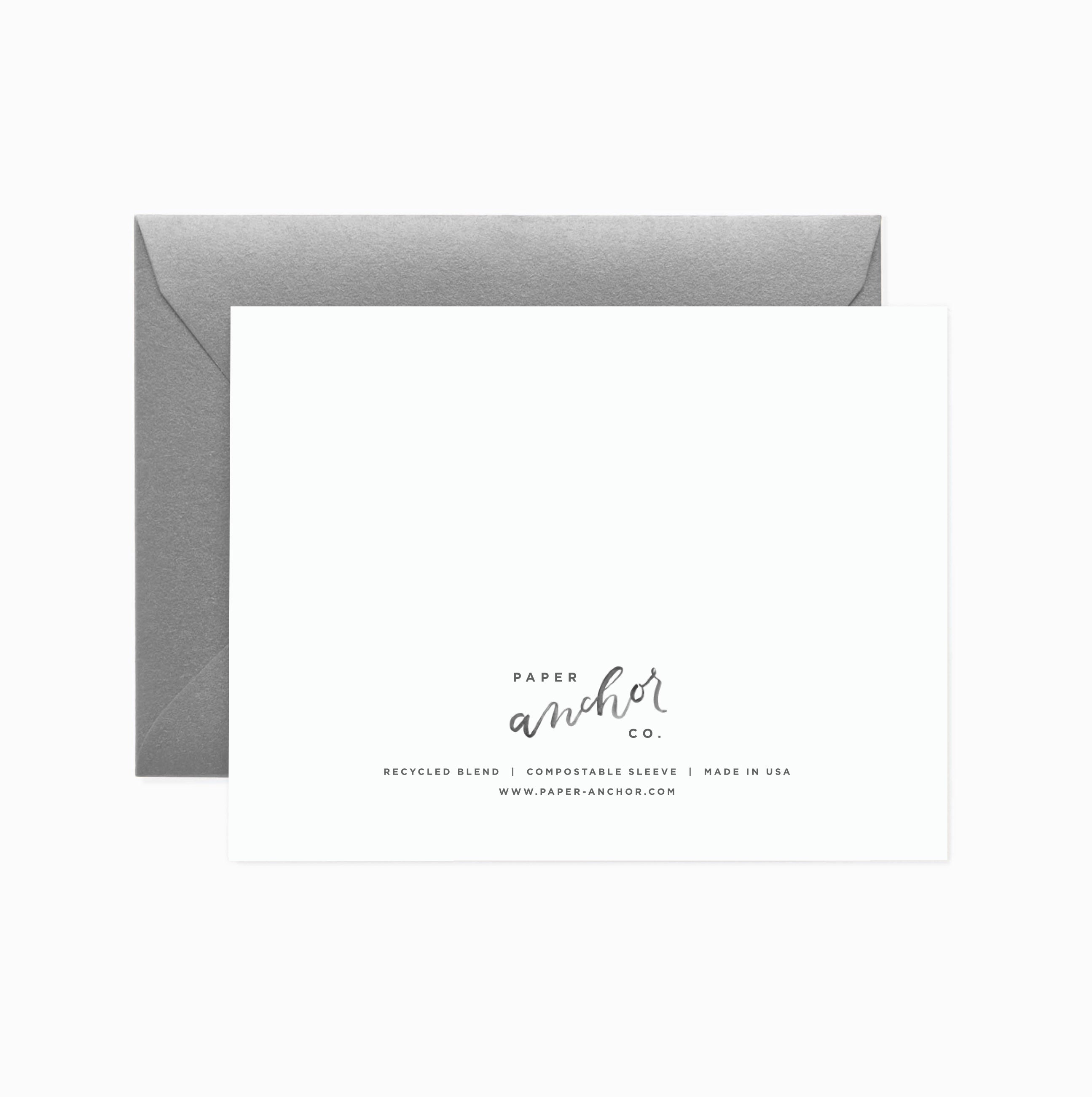 Hanukkah Foliage Greeting Card