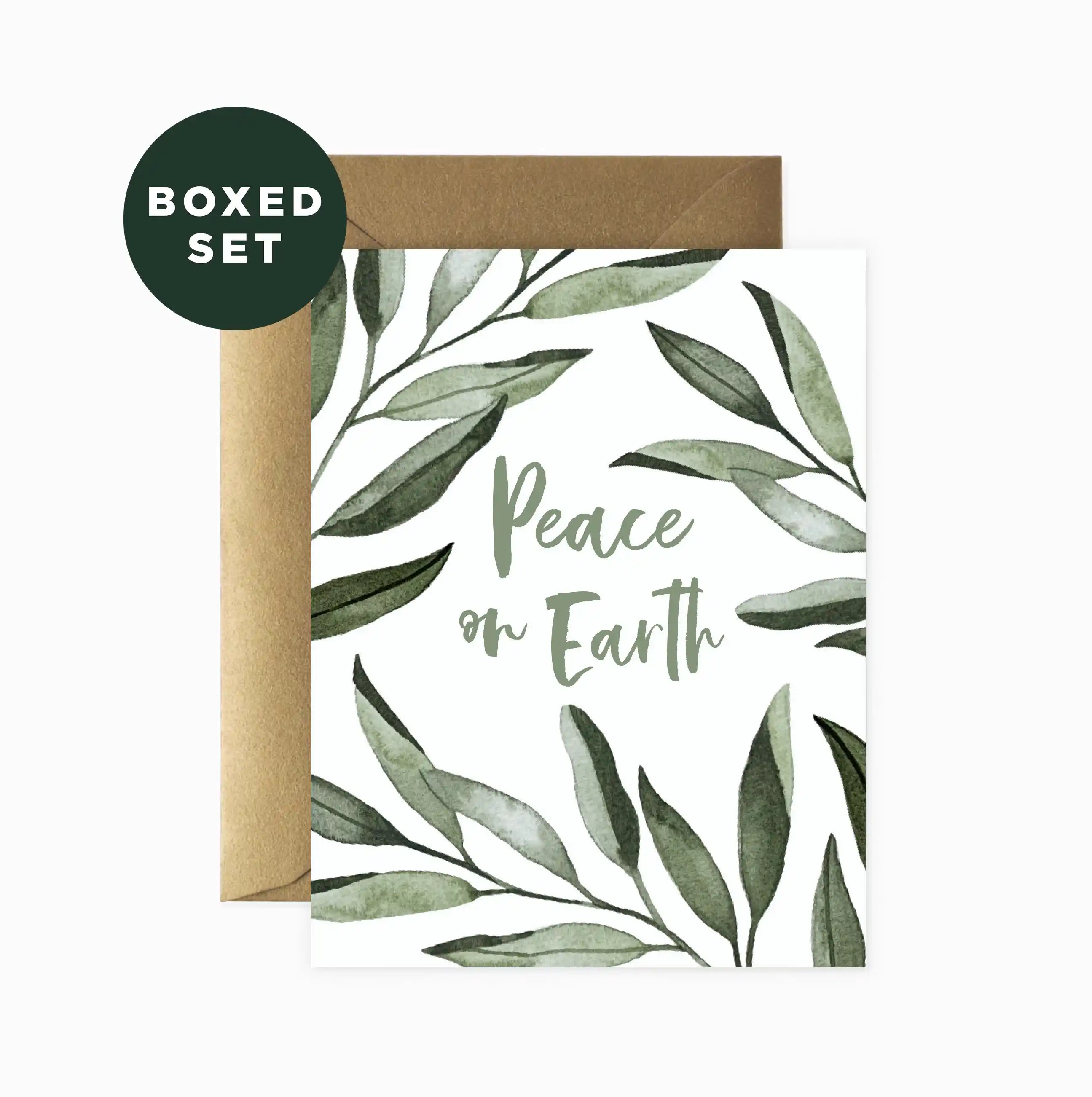 Peace on Earth Greeting Card | Boxed Set of 6