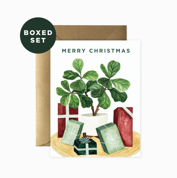 Boxed Set - Christmas Fiddle Greeting Card