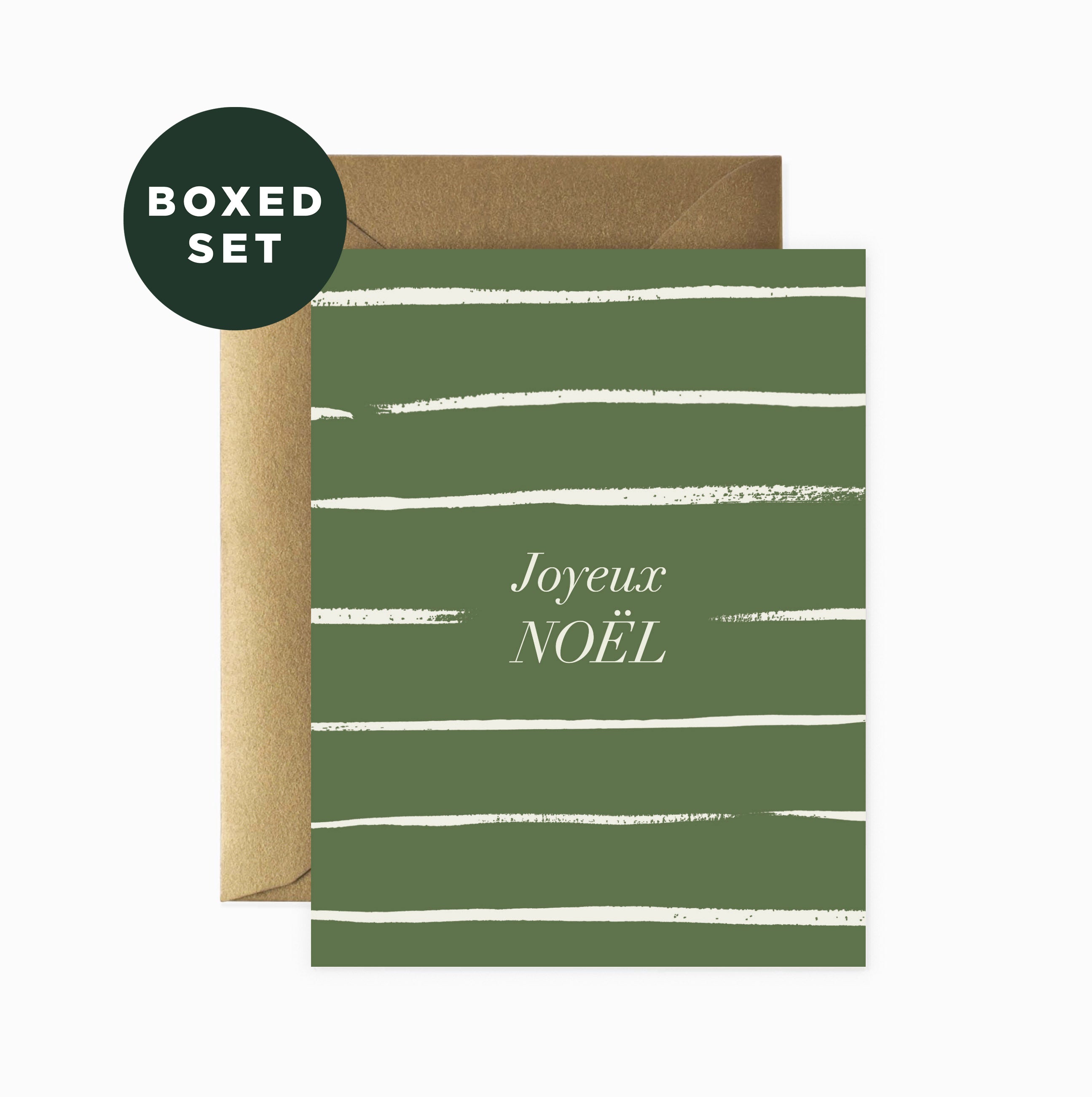 Joyeux Noel Christmas Card | Boxed Set of 6