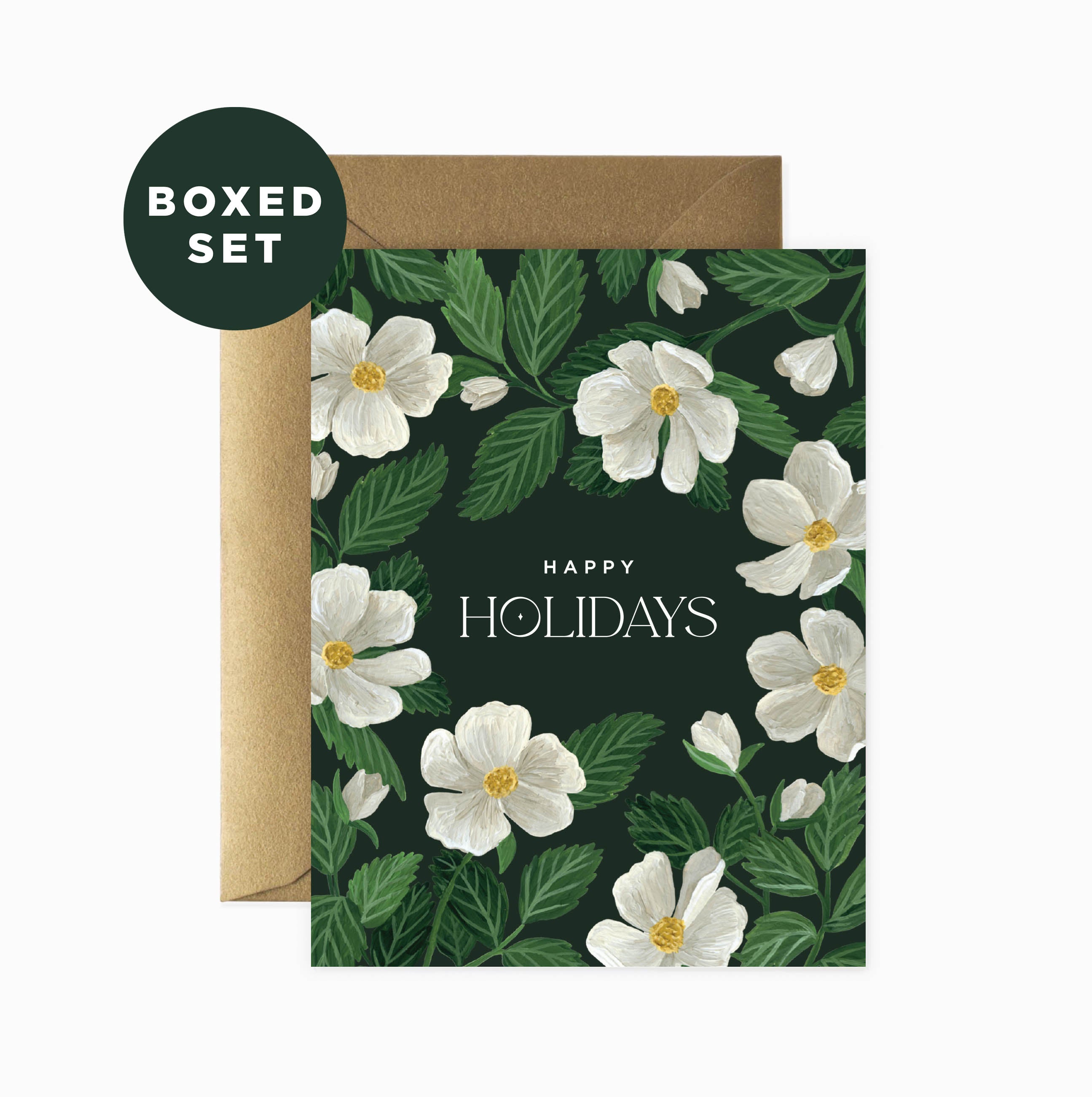 Rosa Happy Holidays Card | Boxed Set of 6