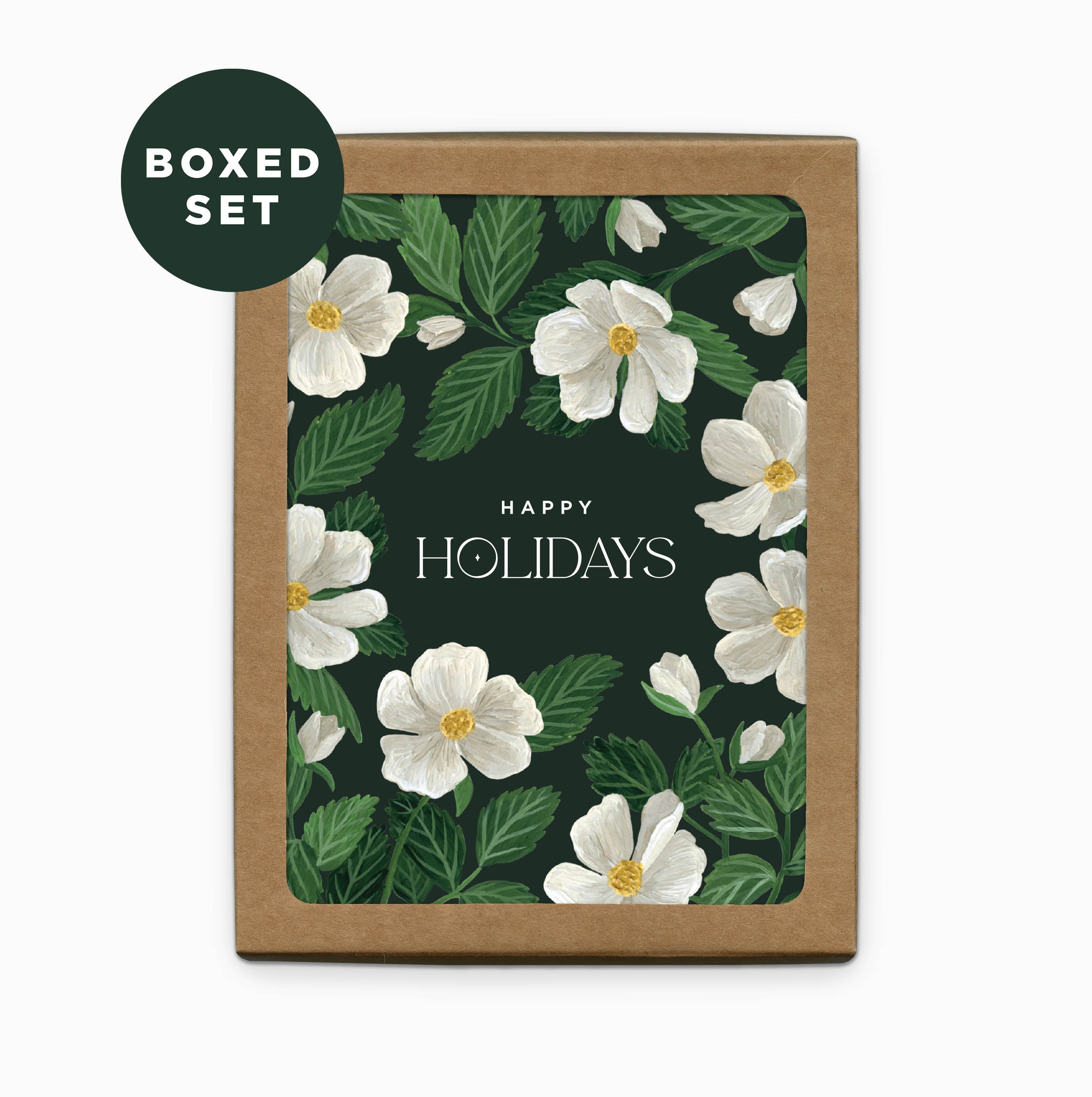 Rosa Happy Holidays Card | Boxed Set of 6