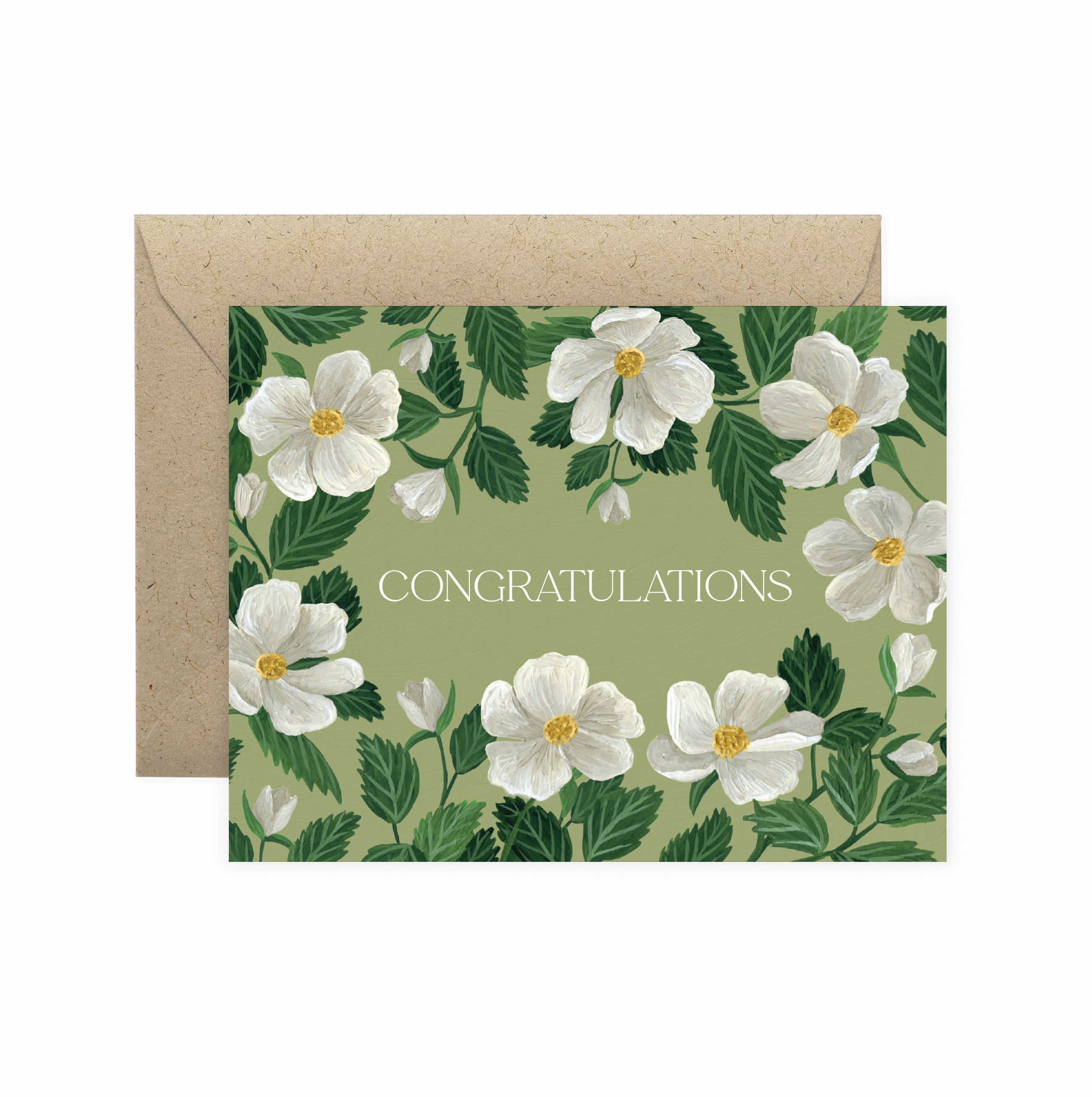 Rosa Congratulations Greeting Card