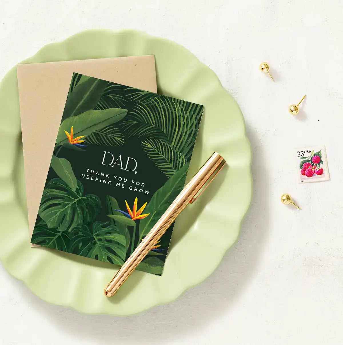 Help Me Grow Father's Day Greeting Card