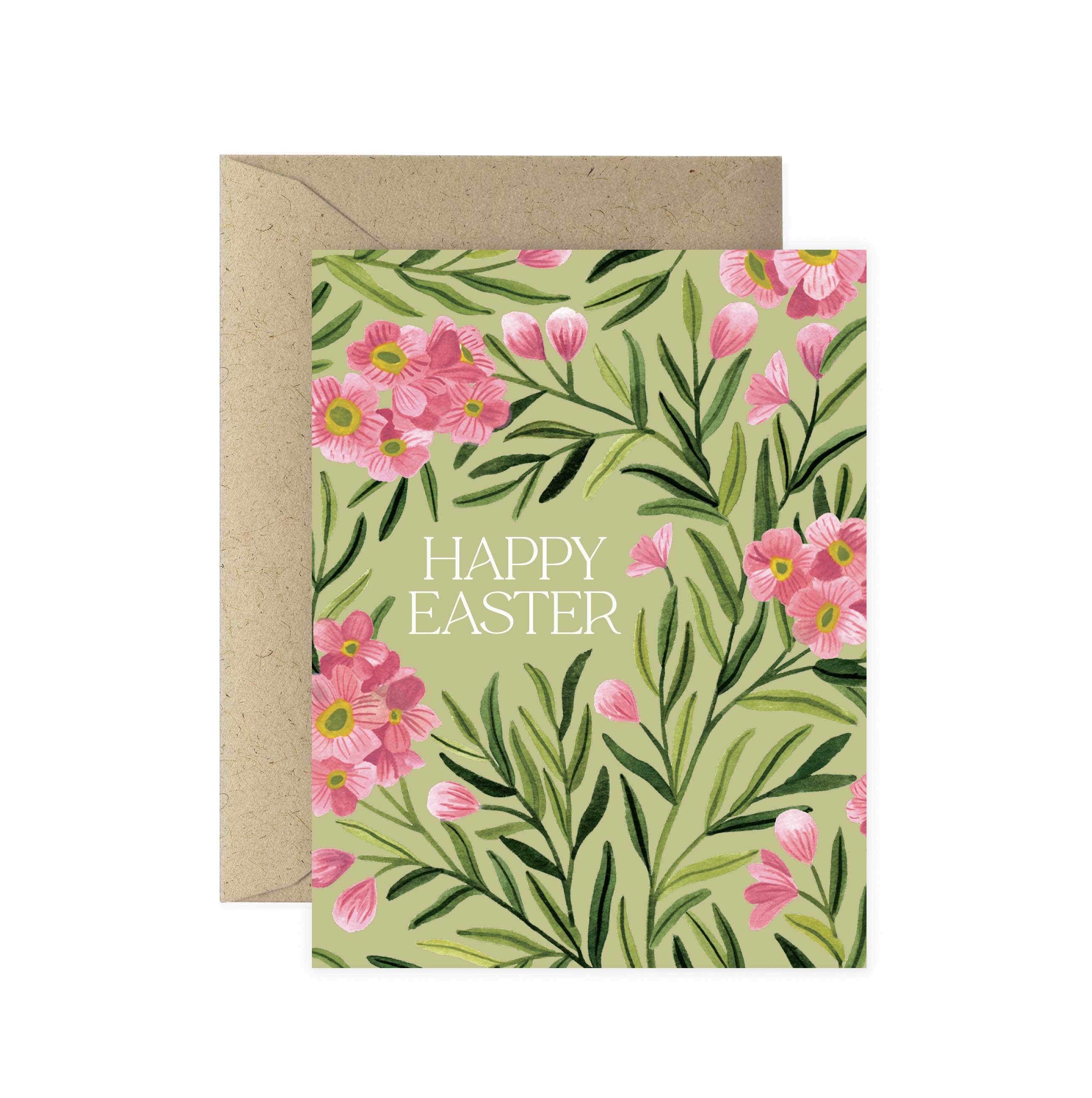 Waxflower Easter Greeting Card