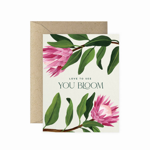 Love To See You Bloom Everyday Greeting Card