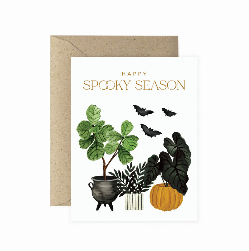 Happy Spooky Season Halloween Greeting Card