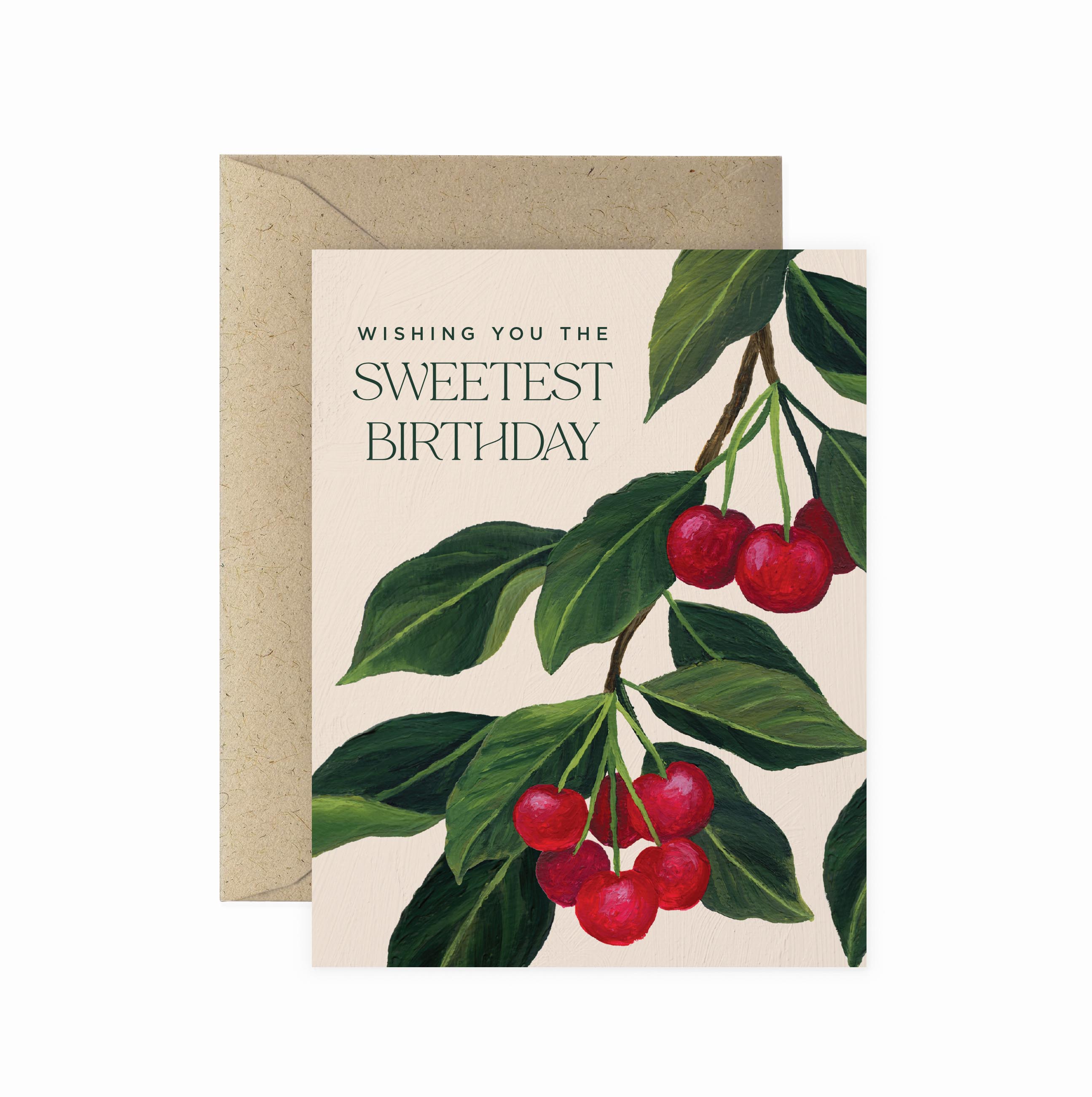 Cherry Sweetest Birthday Greeting Card