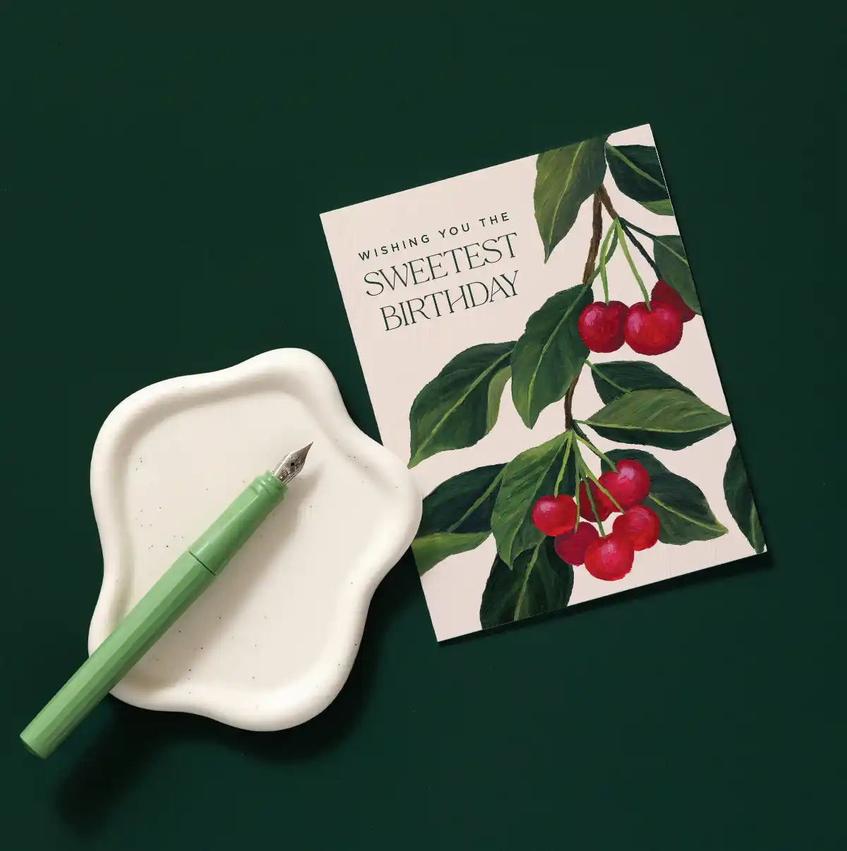 Cherry Sweetest Birthday Greeting Card